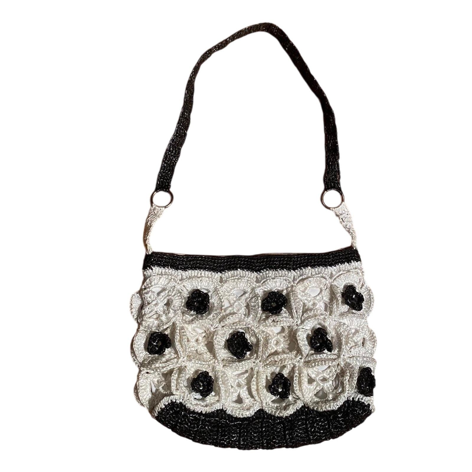 Other Black & white floral purse Size ONE SIZE - 1 Thumbnail