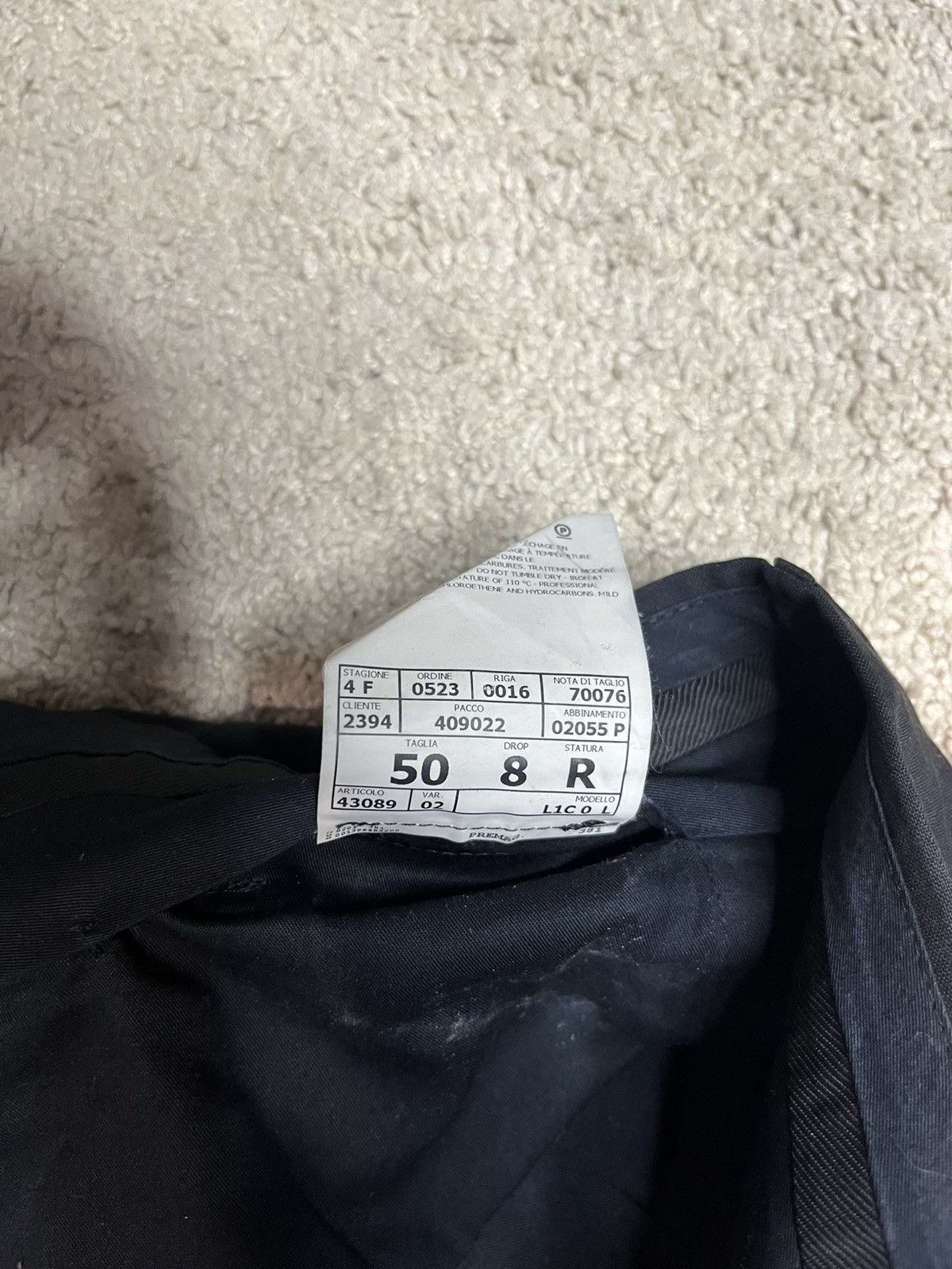 Lanvin Lanvin Wool Dress Suit Pants Trousers Size US 34 / EU 50 - 8 Thumbnail