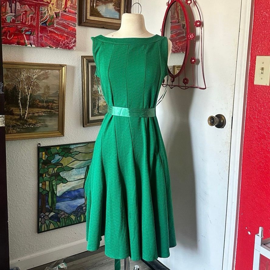 Other haani green formal midi dress Size S / US 4 / IT 40 - 1 Thumbnail