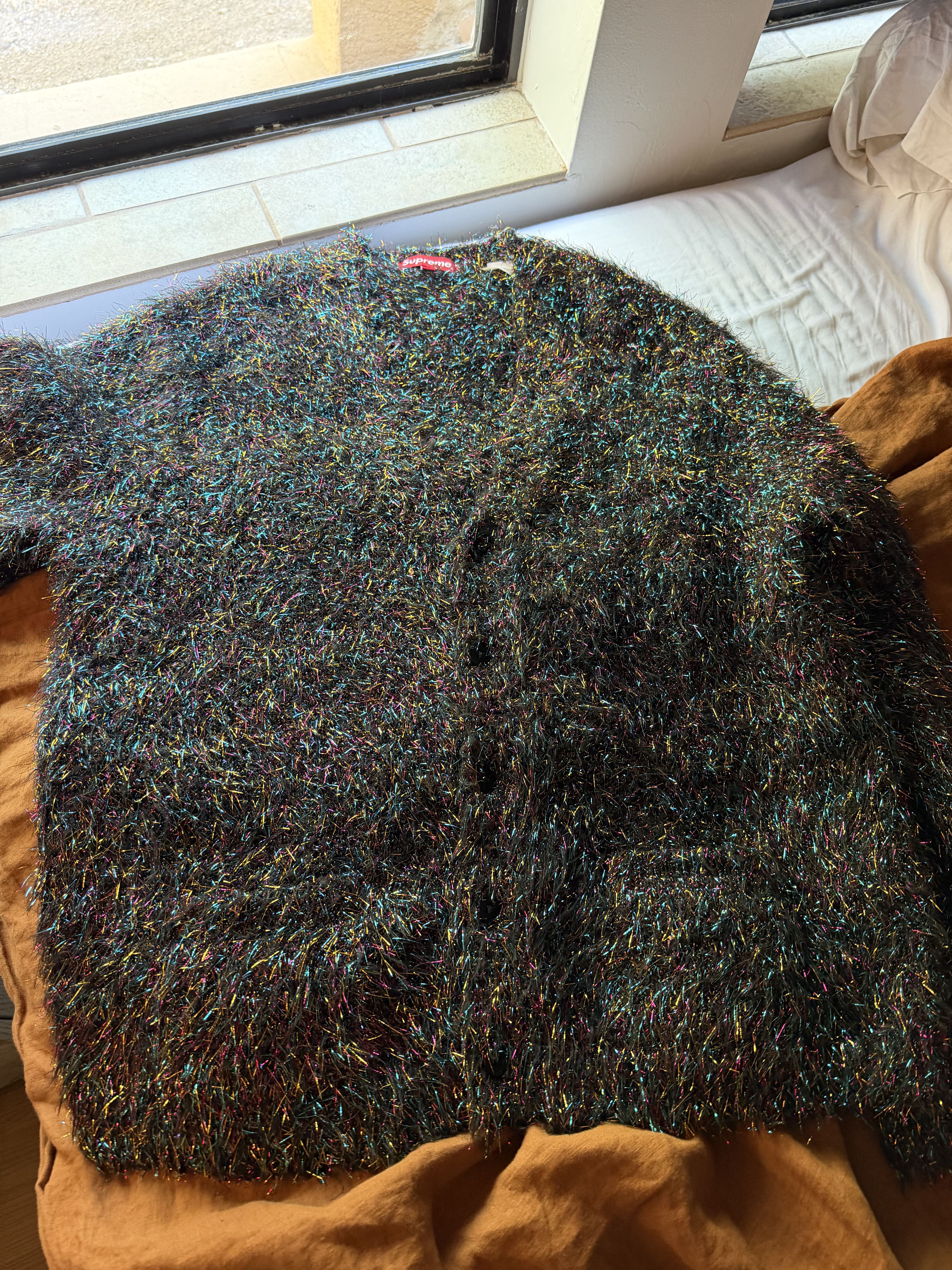 Supreme Supreme sparkle cardigan Size US L / EU 52-54 / 3 - 4 Thumbnail