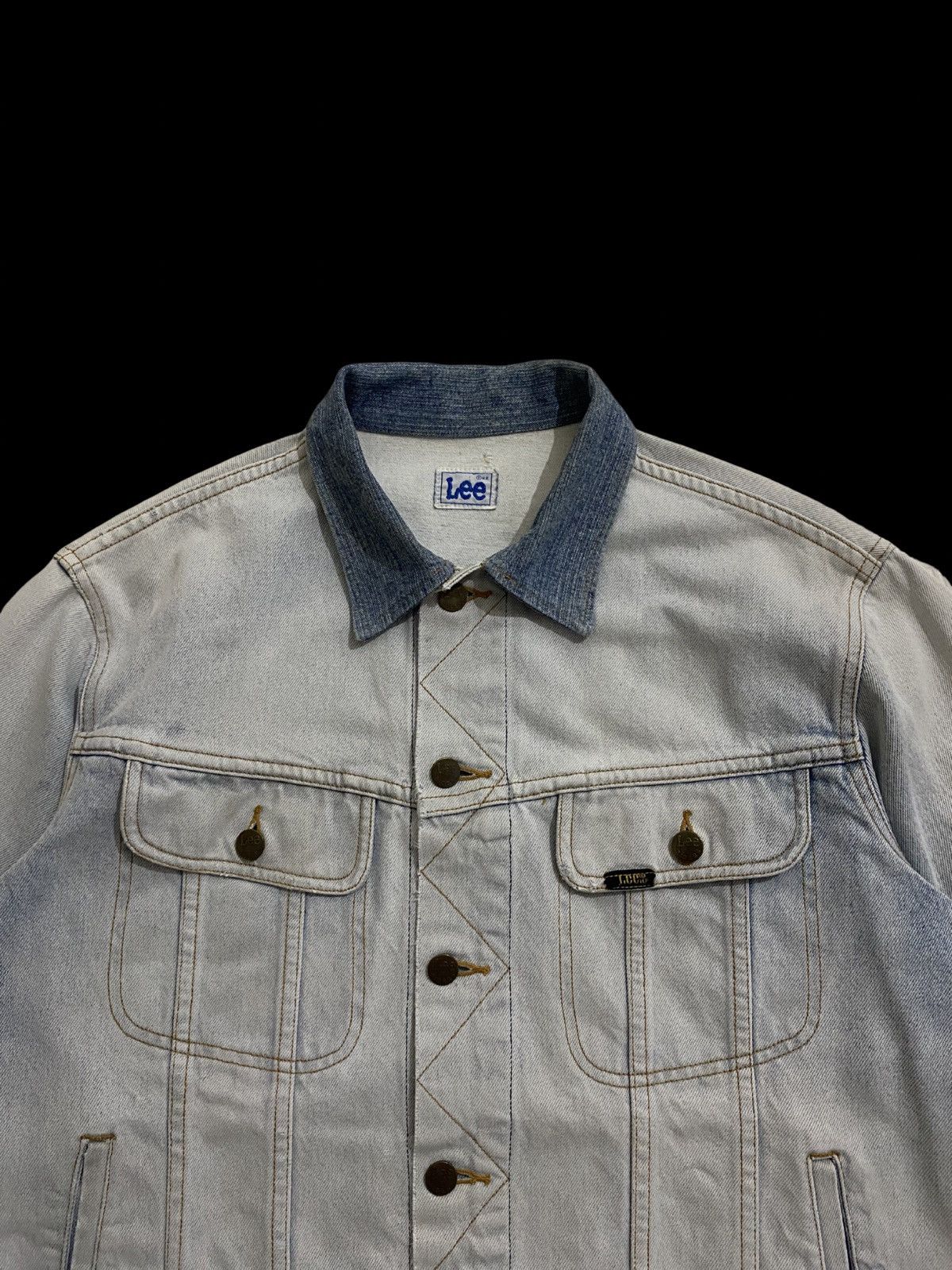 Lee Vintage Lee Riders 1970s Denim Jacket Size US L / EU 52-54 / 3 - 2 Thumbnail