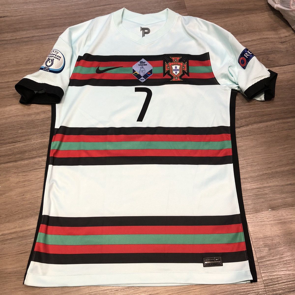 image of Fifa World Cup x Nike Portugal Euro2020 Away Shirt 7 Ronaldo, Men's (Size Small)