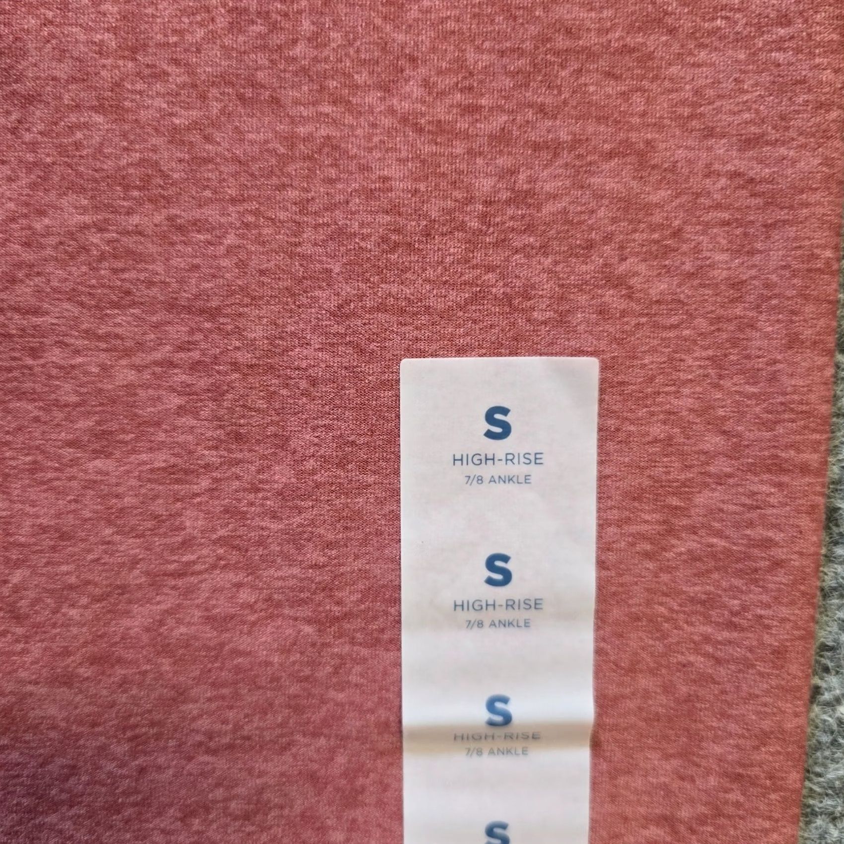 Old Navy Old Navy Pants Womens Size Small Pink Cloud 7/8 High Rise Leggings Athletic Yoga Cropped Skinny Size 28" / US 6 / IT 42 - 3 Thumbnail