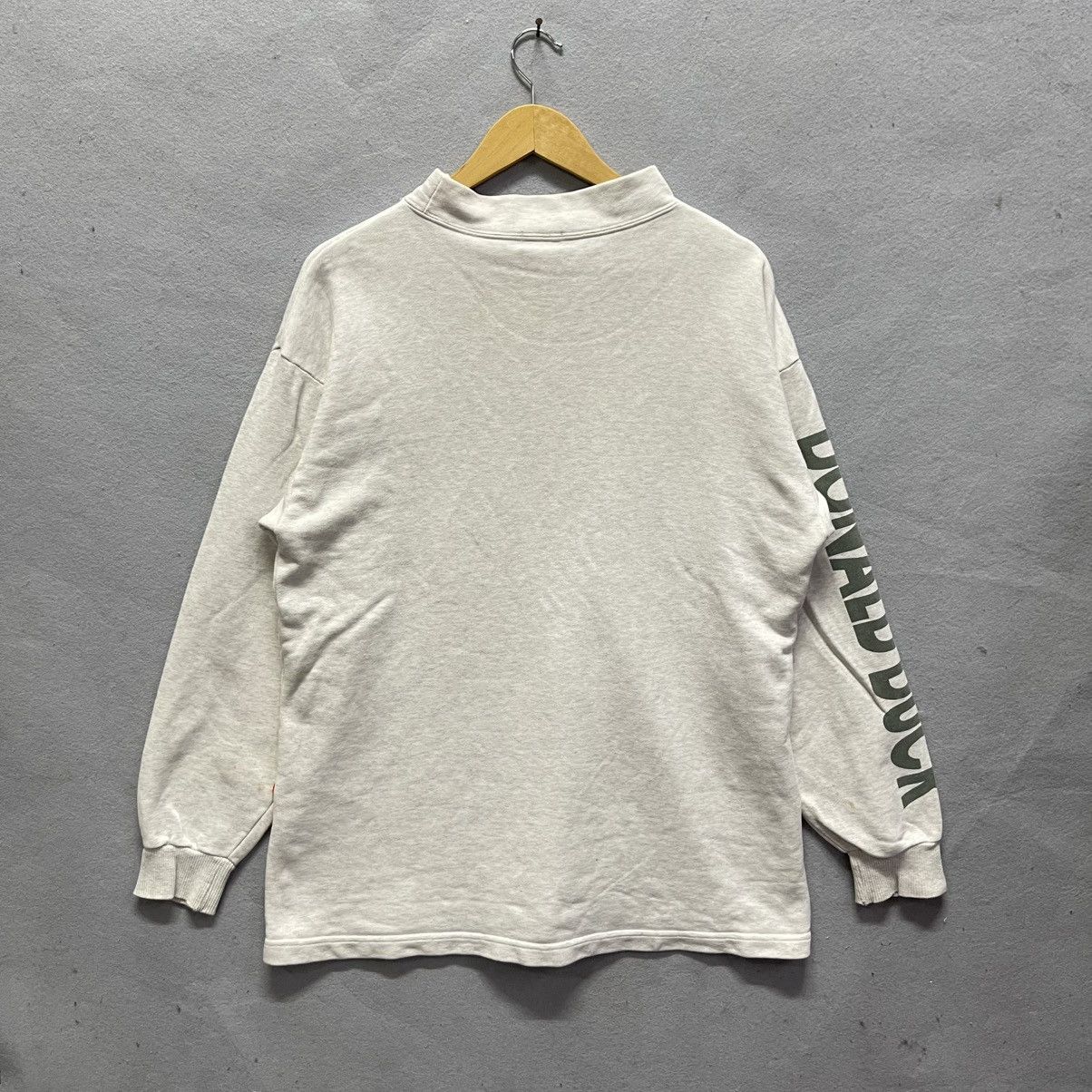 Disney Vintage Mickey Family Donald Duck Mock Neck Sweatshirt 1990s Size US L / EU 52-54 / 3 - 8 Thumbnail