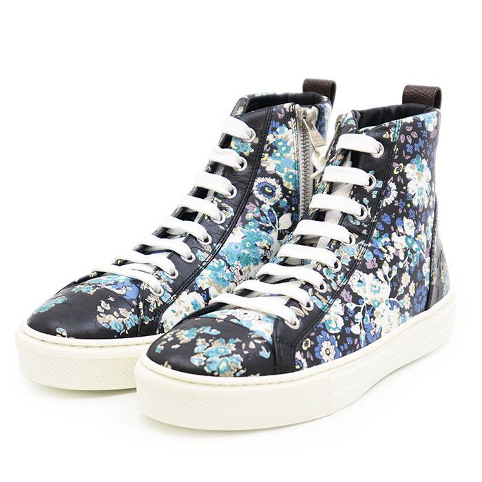 Louis Vuitton Louis Vuitton Louis Vuitton Stellar Line Monogram Leather Sneaker Leather Shoes Size ONE SIZE - 1 Thumbnail