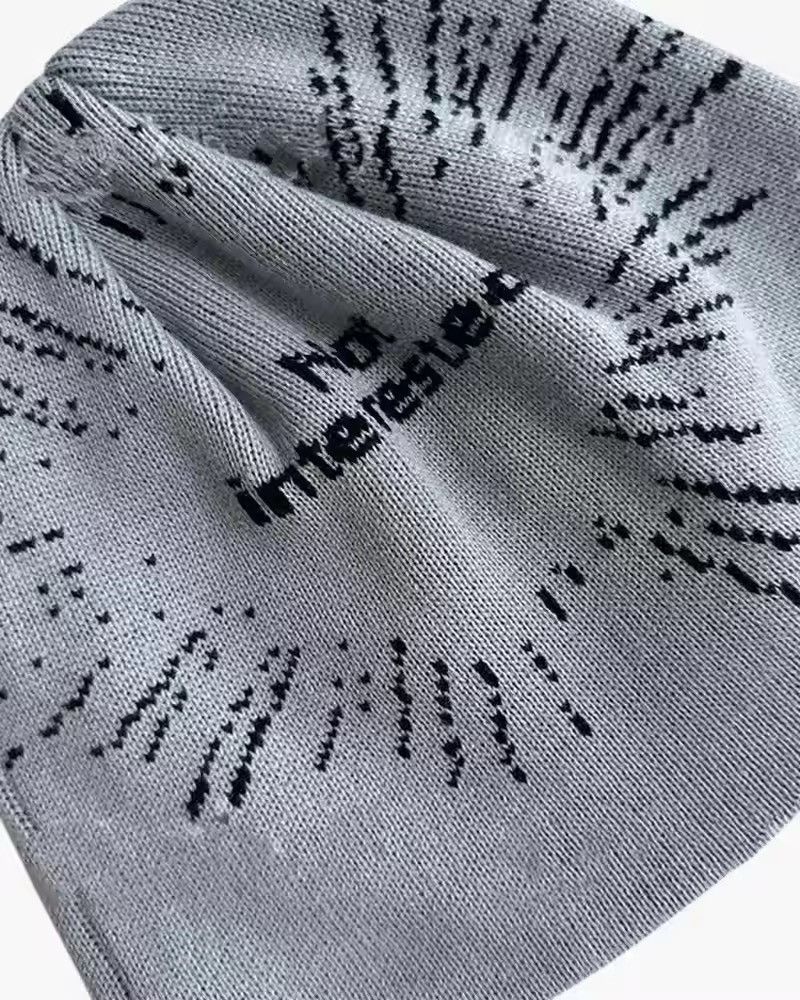 Other Y2K Gothic Stars Vintage Knitted Beanie Size ONE SIZE - 4 Thumbnail