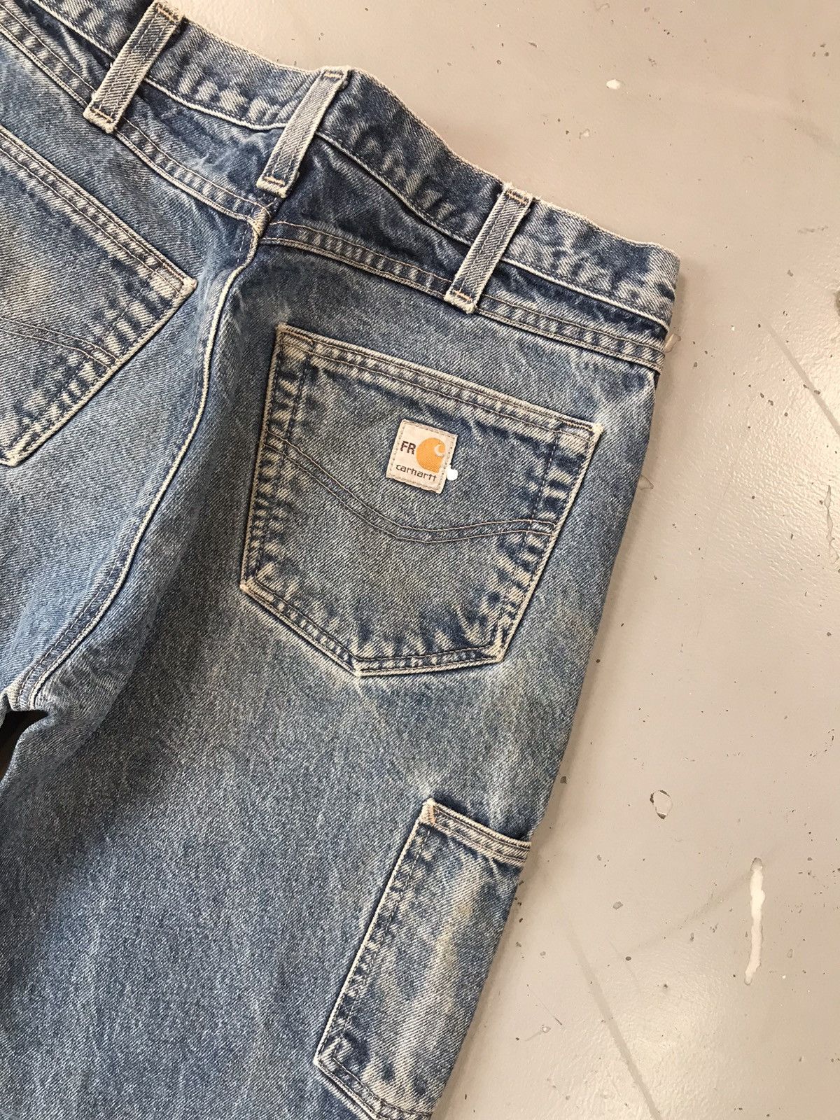Carhartt Vintage Carhartt double knee denim Size US 34 / EU 50 - 12 Thumbnail