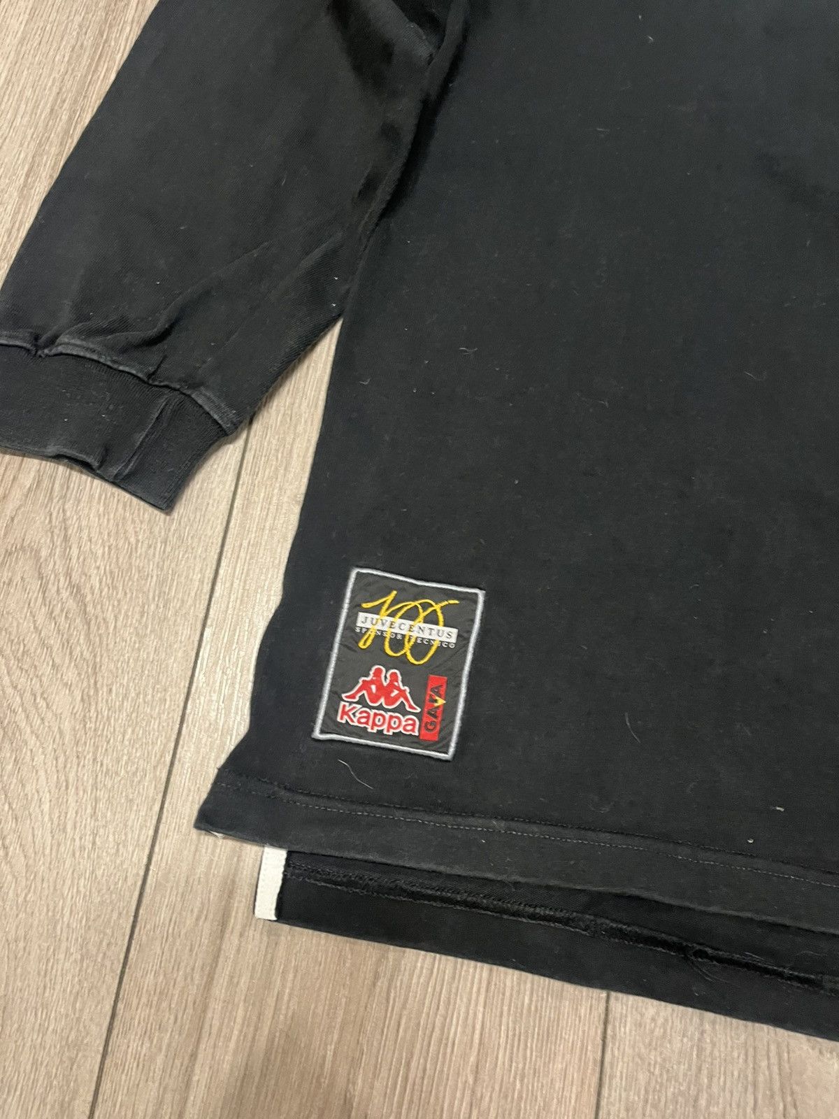 Kappa × Vintage Vintage Kappa Juventus Long Sleeve Polo 1998-1999 Size US XL / EU 56 / 4 - 2 Thumbnail