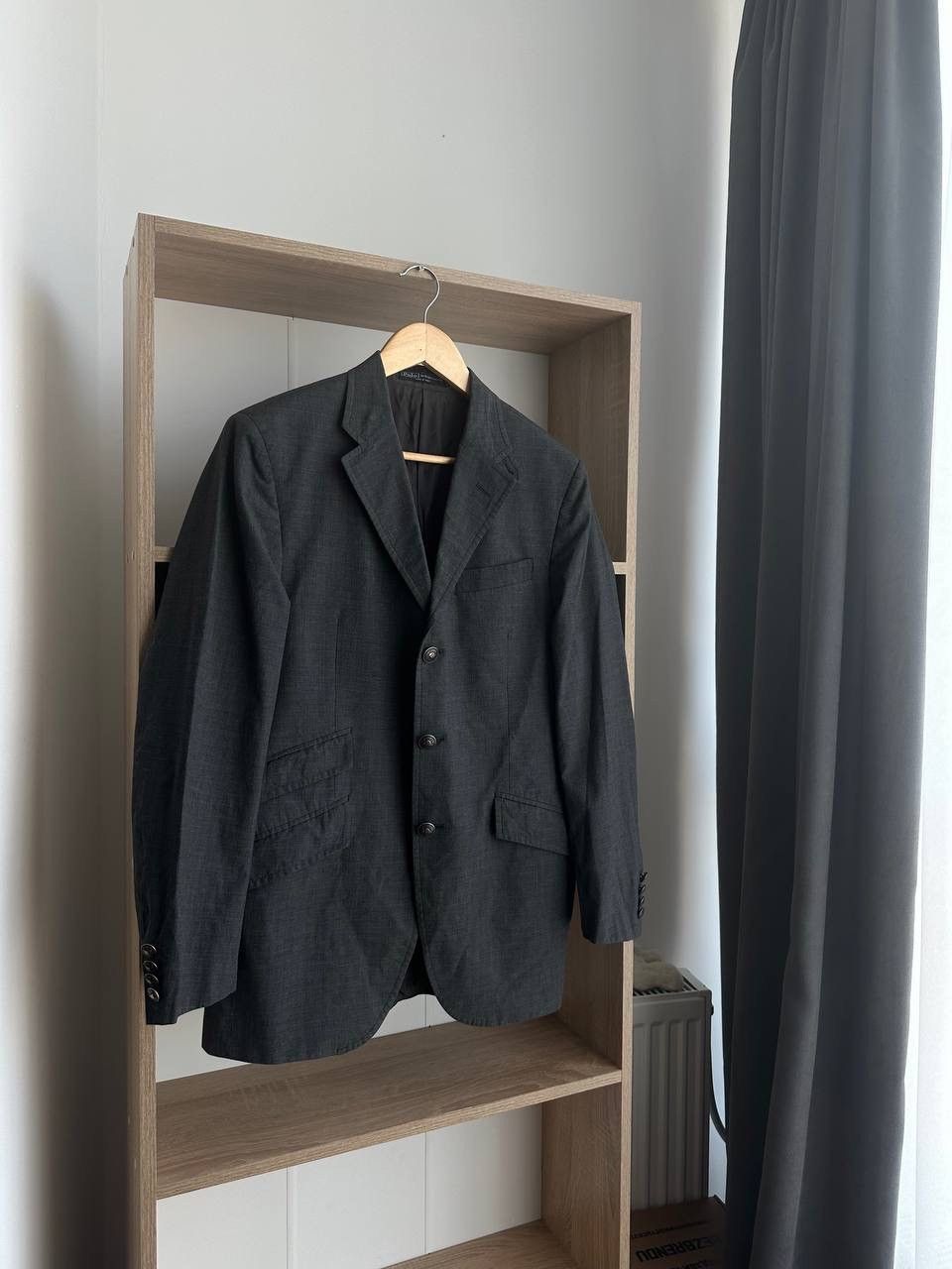 Polo Ralph Lauren × Vintage Vintage Polo Ralph Lauren Gray PRL Blazer Jacket Size 42R - 2 Thumbnail