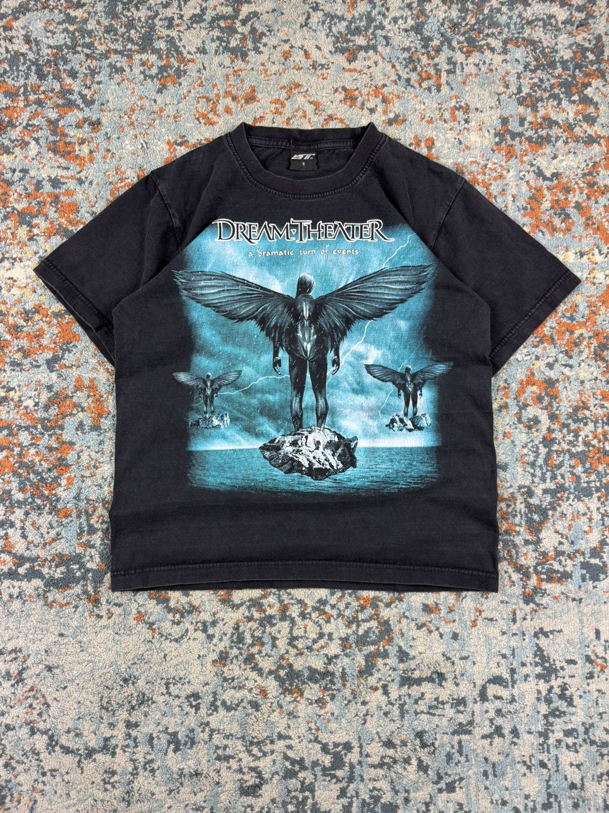 Band Tees × Vintage Vintage 90s Dream Theater a dramatic turn of events band tee Size US XS / EU 42 / 0 - 1 Thumbnail