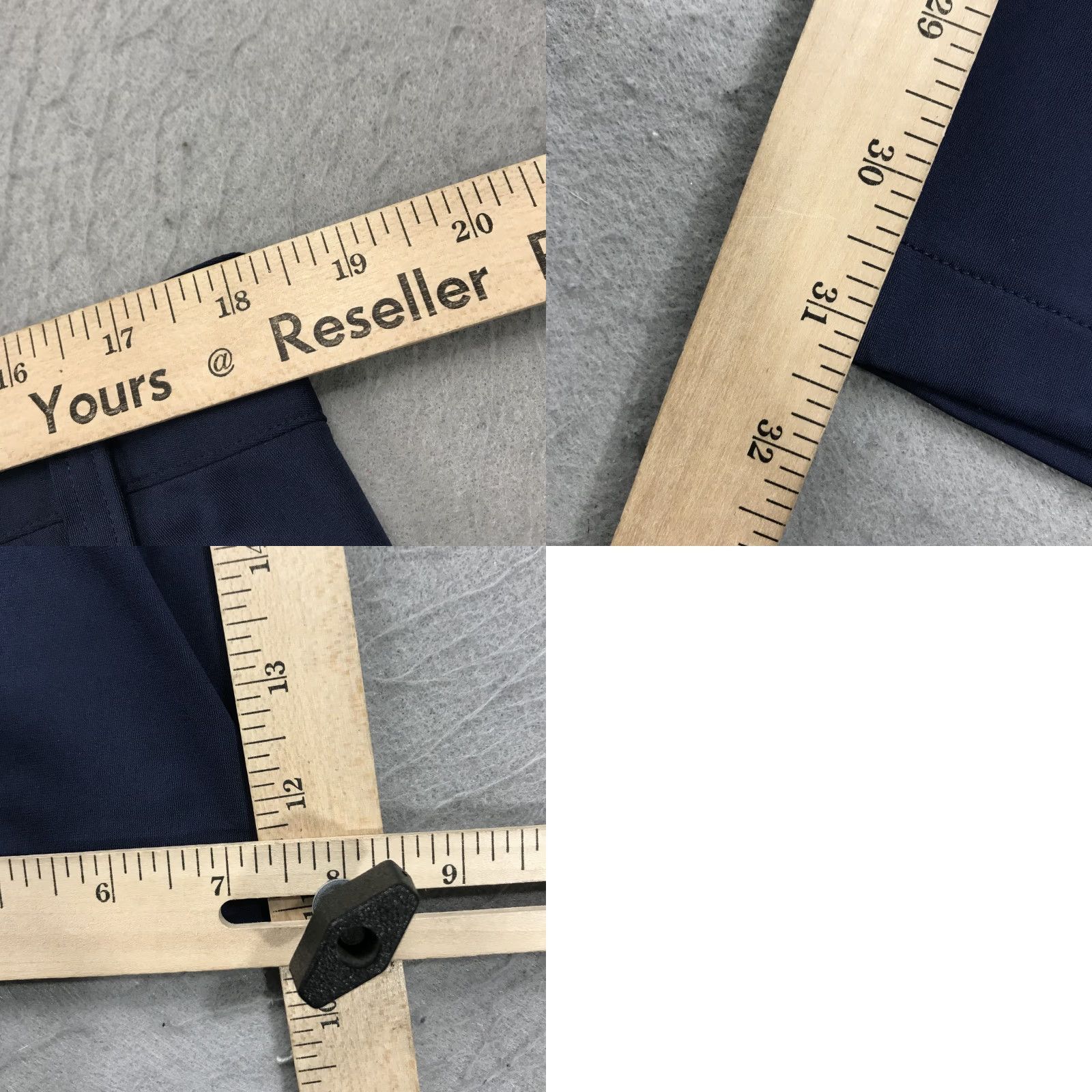 Rhone Rhone Pants Mens 35x31 Blue Chino Commuter Pant Solid Casual Button Lightweight Size US 35 - 8 Thumbnail