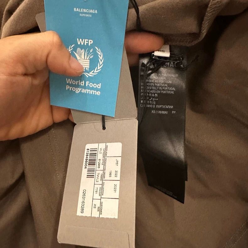 Balenciaga Balenciaga WFP Short Sleeve Size US XS / EU 42 / 0 - 4 Thumbnail