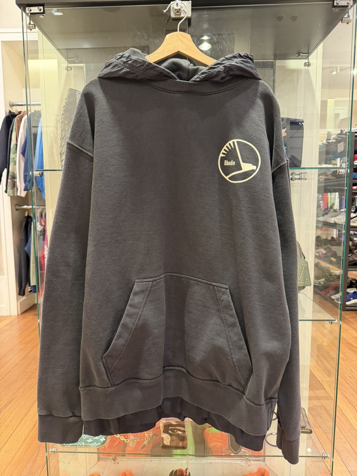 Rhude Rhude Nylon Afterhood Sweatshirt Size US L / EU 52-54 / 3 - 1 Thumbnail