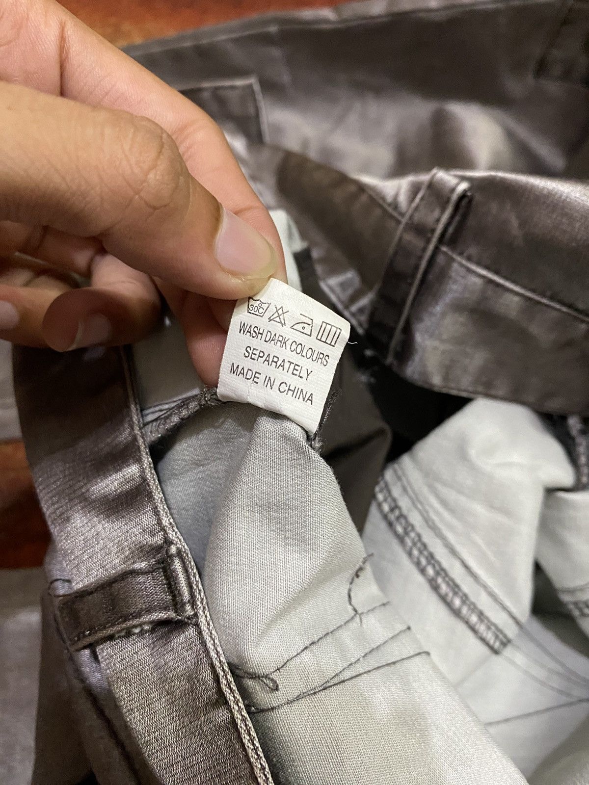 If Six Was Nine × Japanese Brand Vintage INC incomparable Silver Denim Jeans If Six Was Nine Size US 34 / EU 50 - 10 Thumbnail