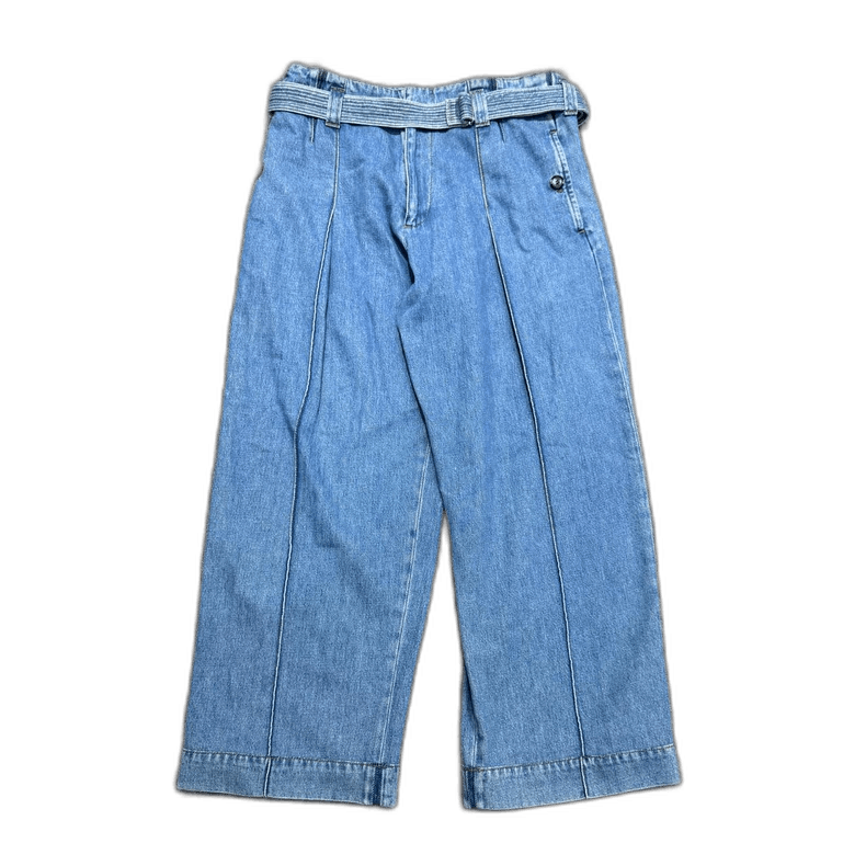 Loewe Loewe Denim Pants with Belt Size 48-yf Size US 44 / EU 60 - 1 Thumbnail