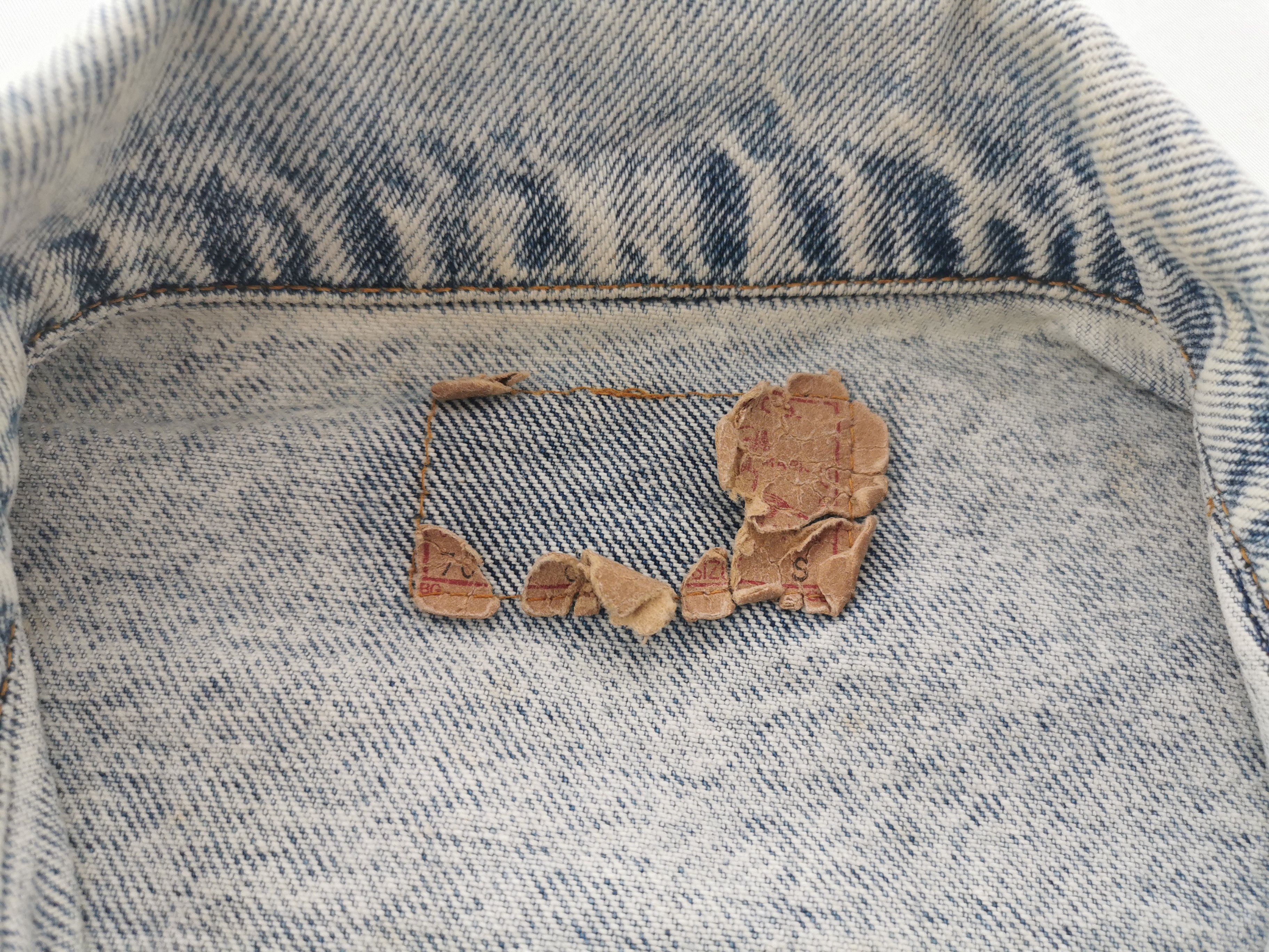 Levi's Vintage 80s Levis 70507-0219 Acidwash Denim Jacket Size US M / EU 48-50 / 2 - 5 Thumbnail