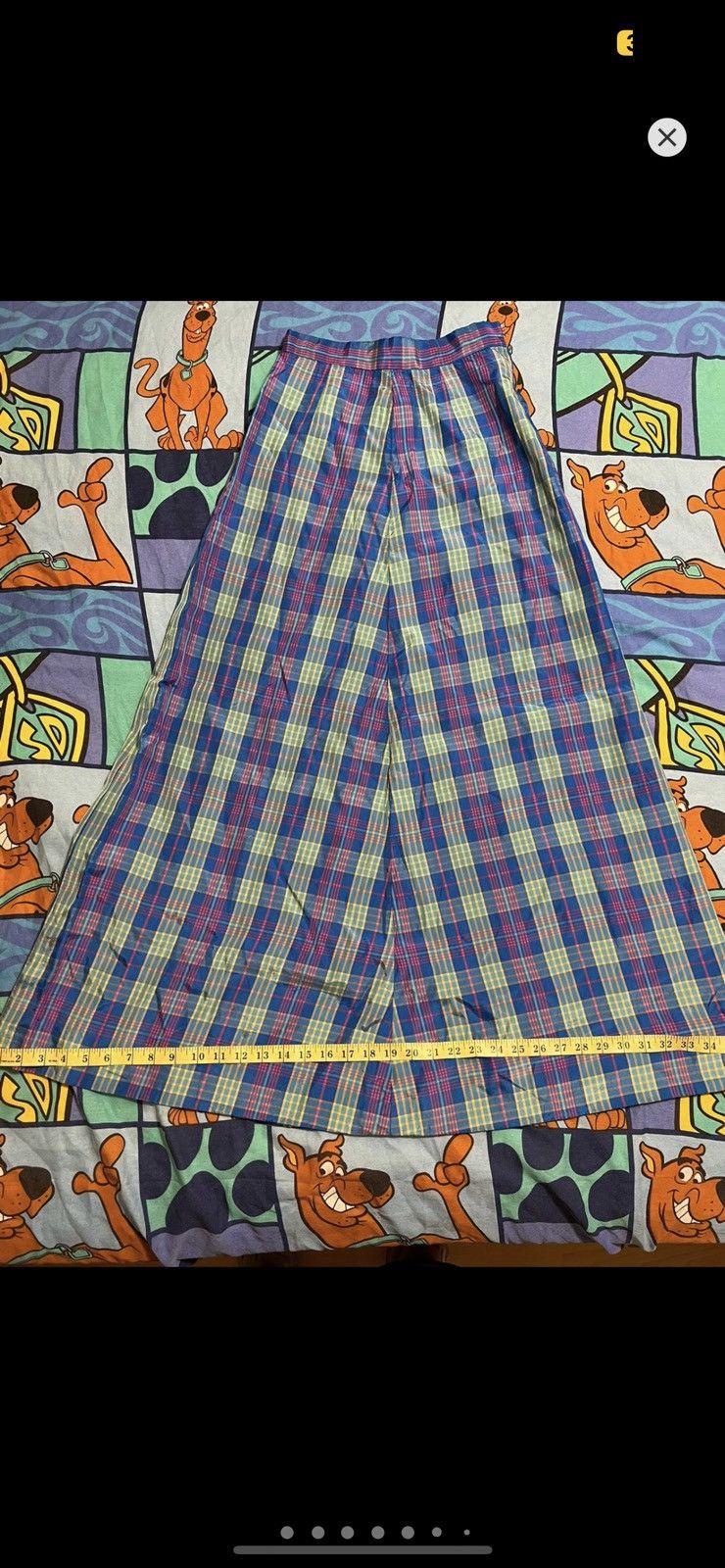 Vintage ***FINAL DROP***RARE 90s TECHNICAL PLAID NYLON SHIRT 24-26 Size US 26 / EU 42 - 1 Thumbnail