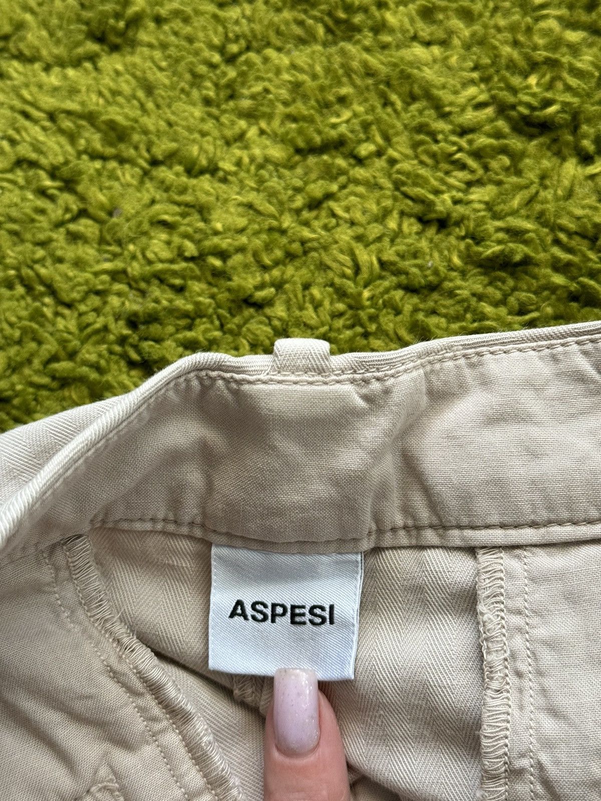 Aspesi × Japanese Brand Alberto Aspesi avant garde culottes wide leg pants Size 27" / US 4 / IT 40 - 4 Thumbnail
