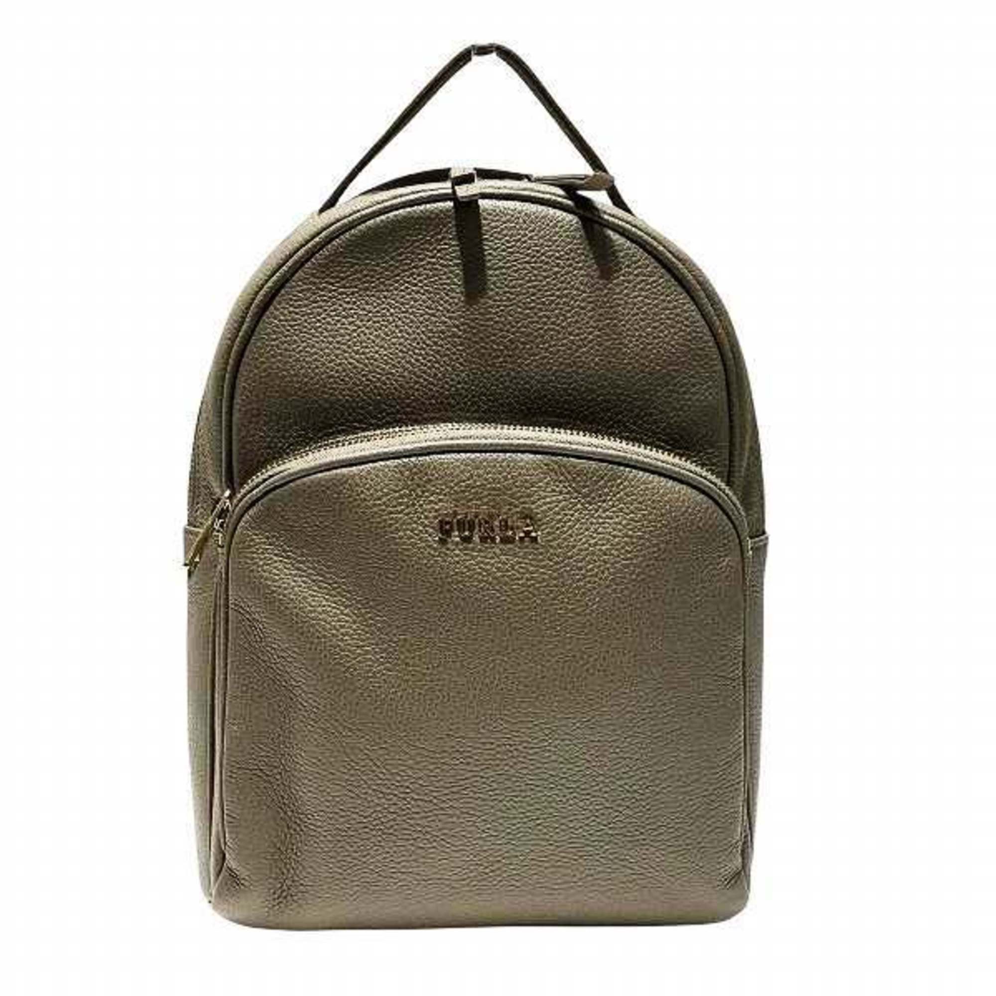 Furla Furla Fortuna F7723 Women's Leather Backpack Red Color