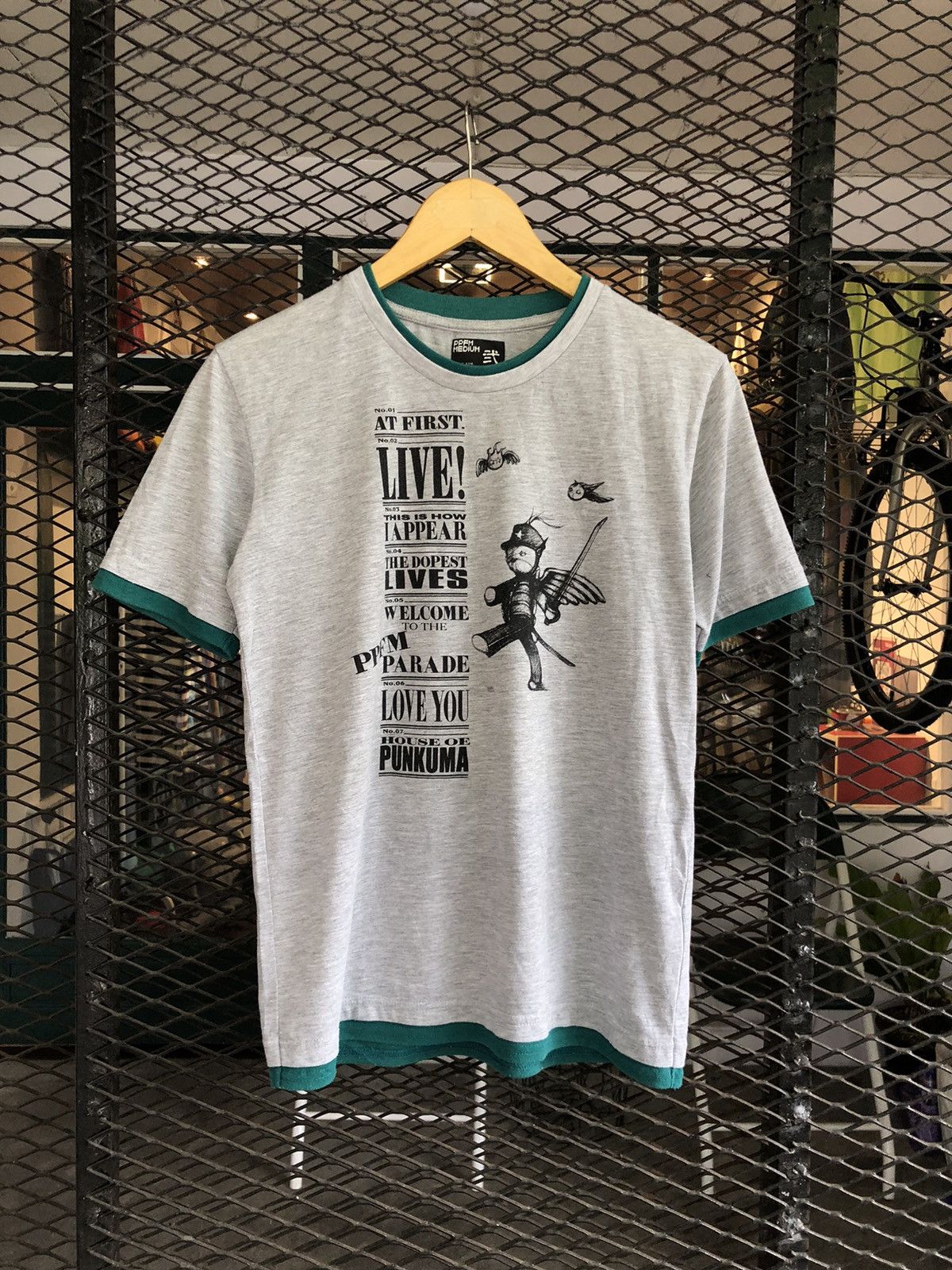 Hysteric Glamour × Japanese Brand × PPFM JAPANESE PPFM RINGER “MCR THE BLACK PARADE PARODY” TEE SHIRT Size US M / EU 48-50 / 2 - 1 Thumbnail