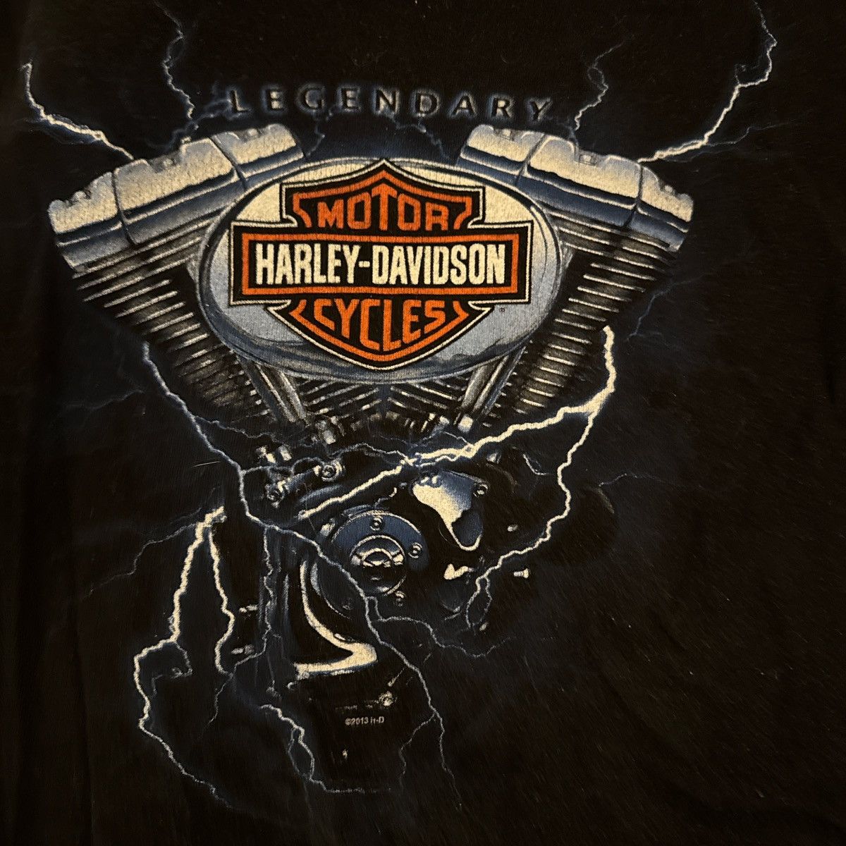 Harley Davidson Harley Davidson lightning shirt Size US XL / EU 56 / 4 - 2 Thumbnail