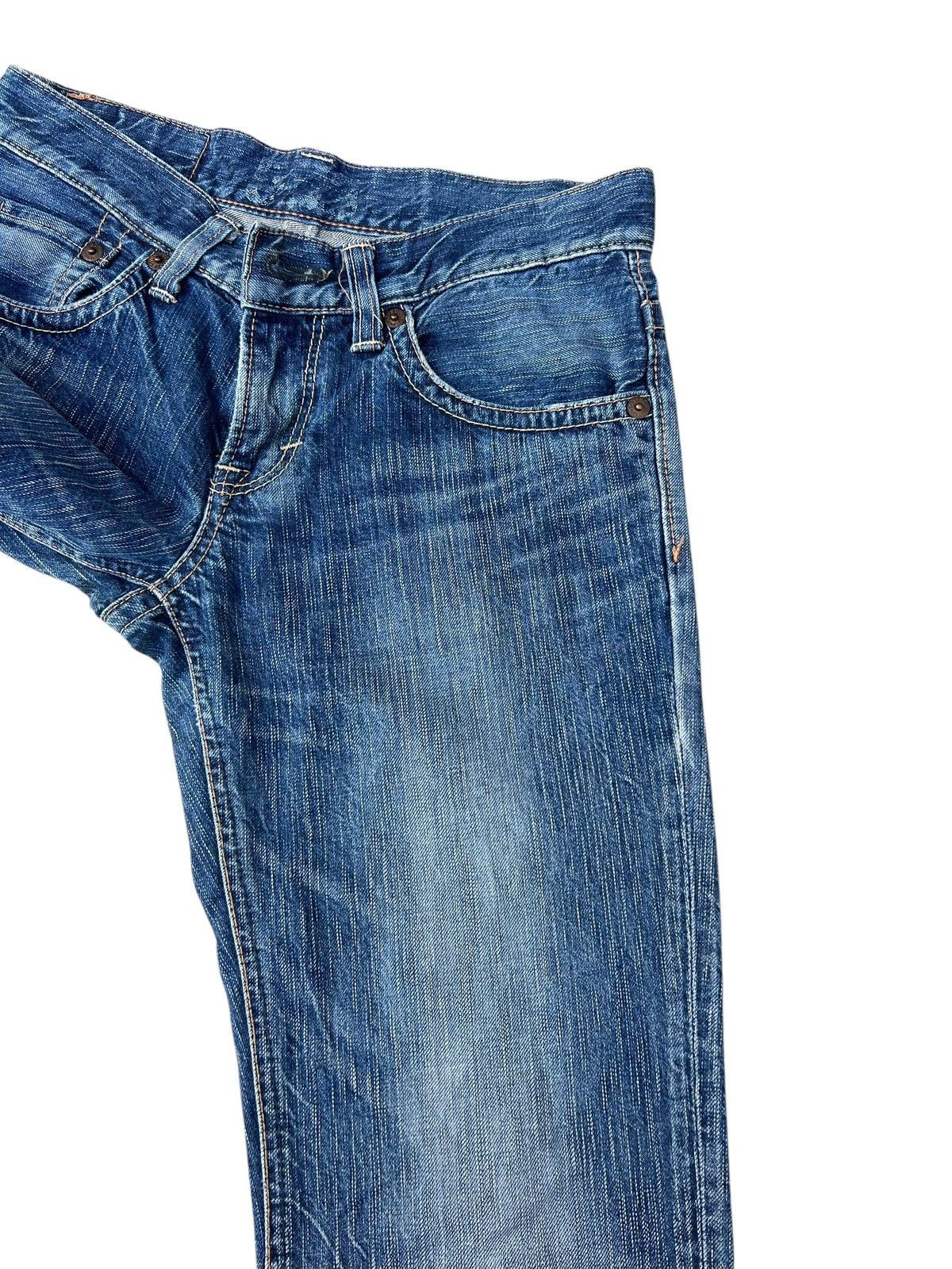 Edwin Vintage Y2K Edwin Made in Japan 503 Faded Denim Flare Jeans Size US 29 - 9 Thumbnail