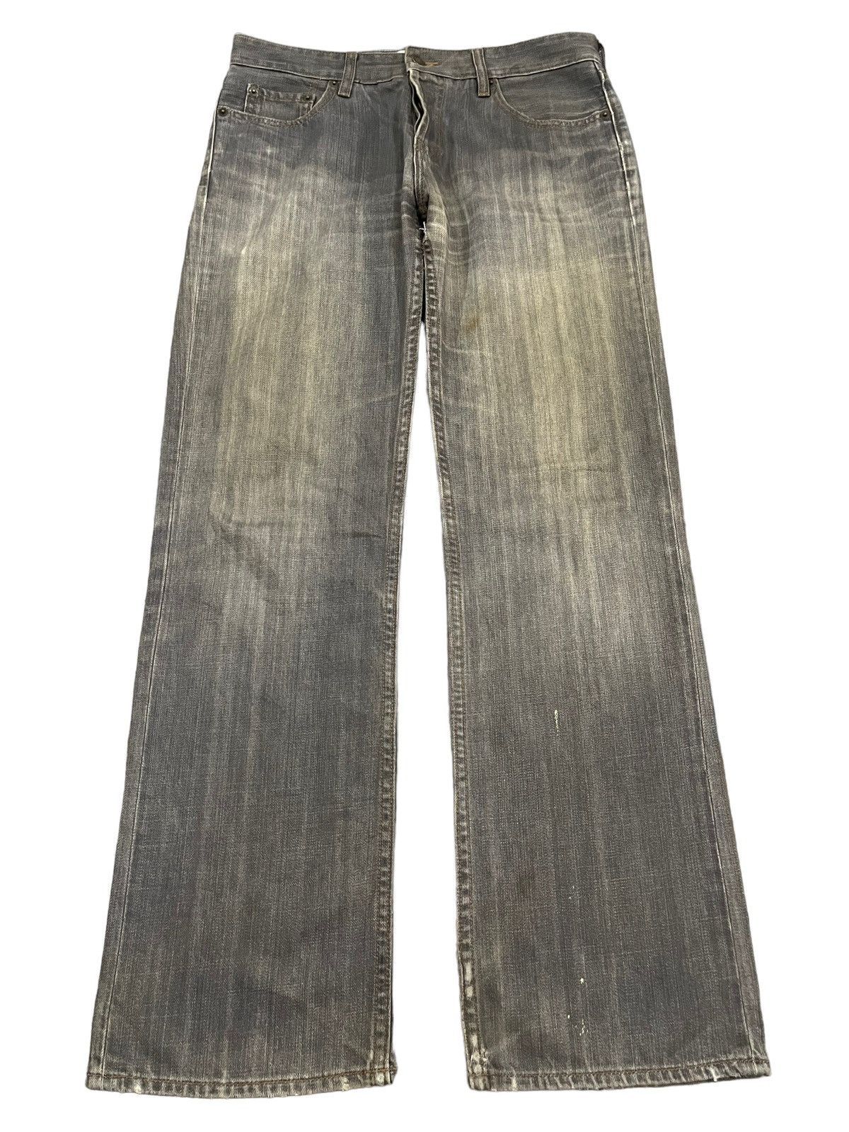 Gap Vintage Gap Classic Mud Wash Style Straight Loose Jeans Size US 32 / EU 48 - 1 Thumbnail