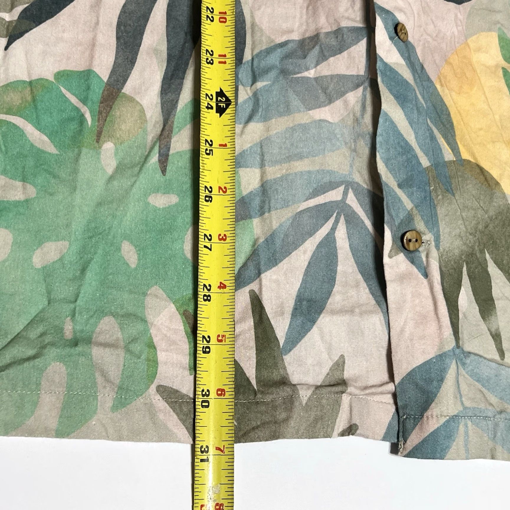 Roark Roark Button-Down Shirt XL Men's Short Sleeve Floral Graphic Print Multicolor Cotton Blend Size US XL / EU 56 / 4 - 5 Thumbnail