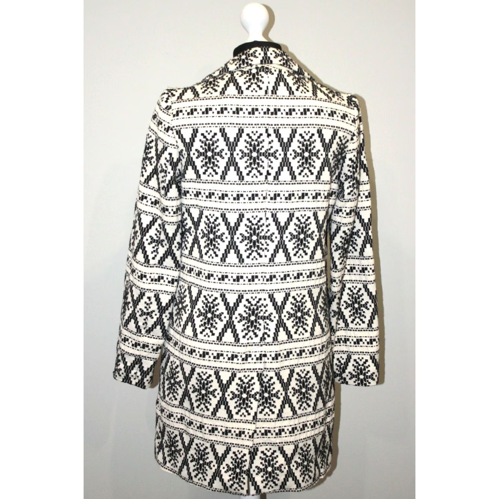 Desigual Desigual Coat Womens 38 Multicoloured Polyester Asha 61E2LA0 Casual Long Coat Mens Womens Size XS / US 0-2 / IT 36-38 - 5 Thumbnail