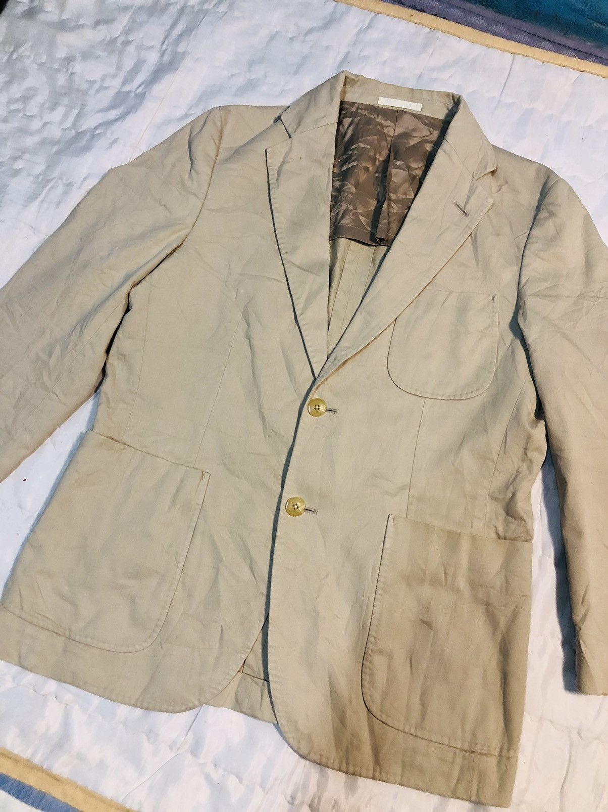 Burberry Burberrys Heavy Coat/Jacket (11) Size US L / EU 52-54 / 3 - 3 Thumbnail