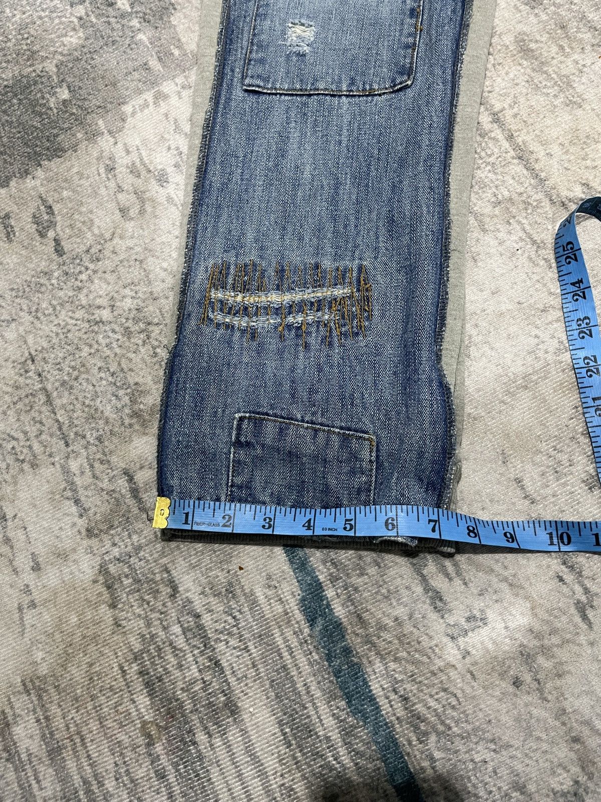 Japanese Brand × Vintage Vintage Gumu INTL Distressed Hybrid Pants Size US 32 / EU 48 - 24 Thumbnail
