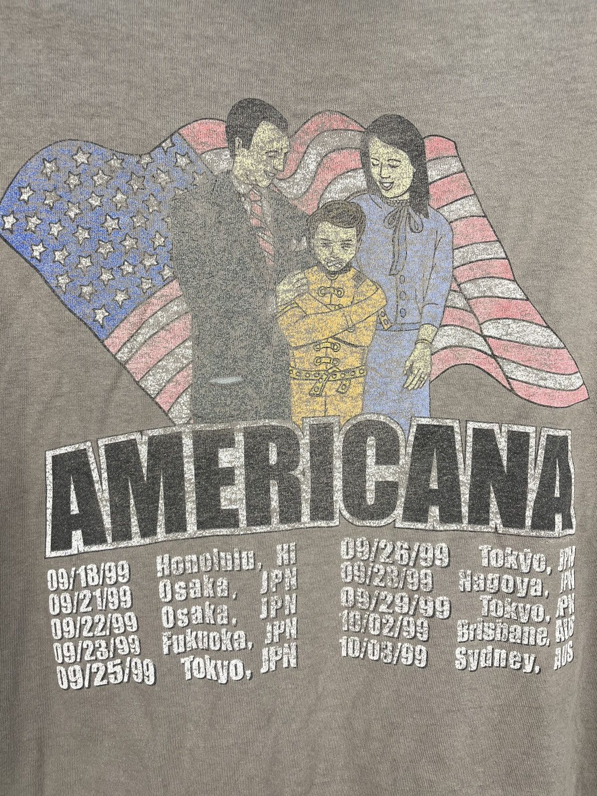 Band Tees Vintage 90s The Offspring tour distress t shirt Size US M / EU 48-50 / 2 - 5 Thumbnail