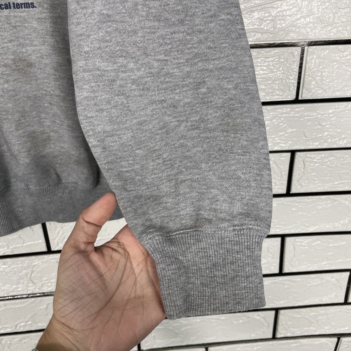Japanese Brand Japanese Brand Hill Crop Crewneck Sweatshirt Size US M / EU 48-50 / 2 - 9 Thumbnail