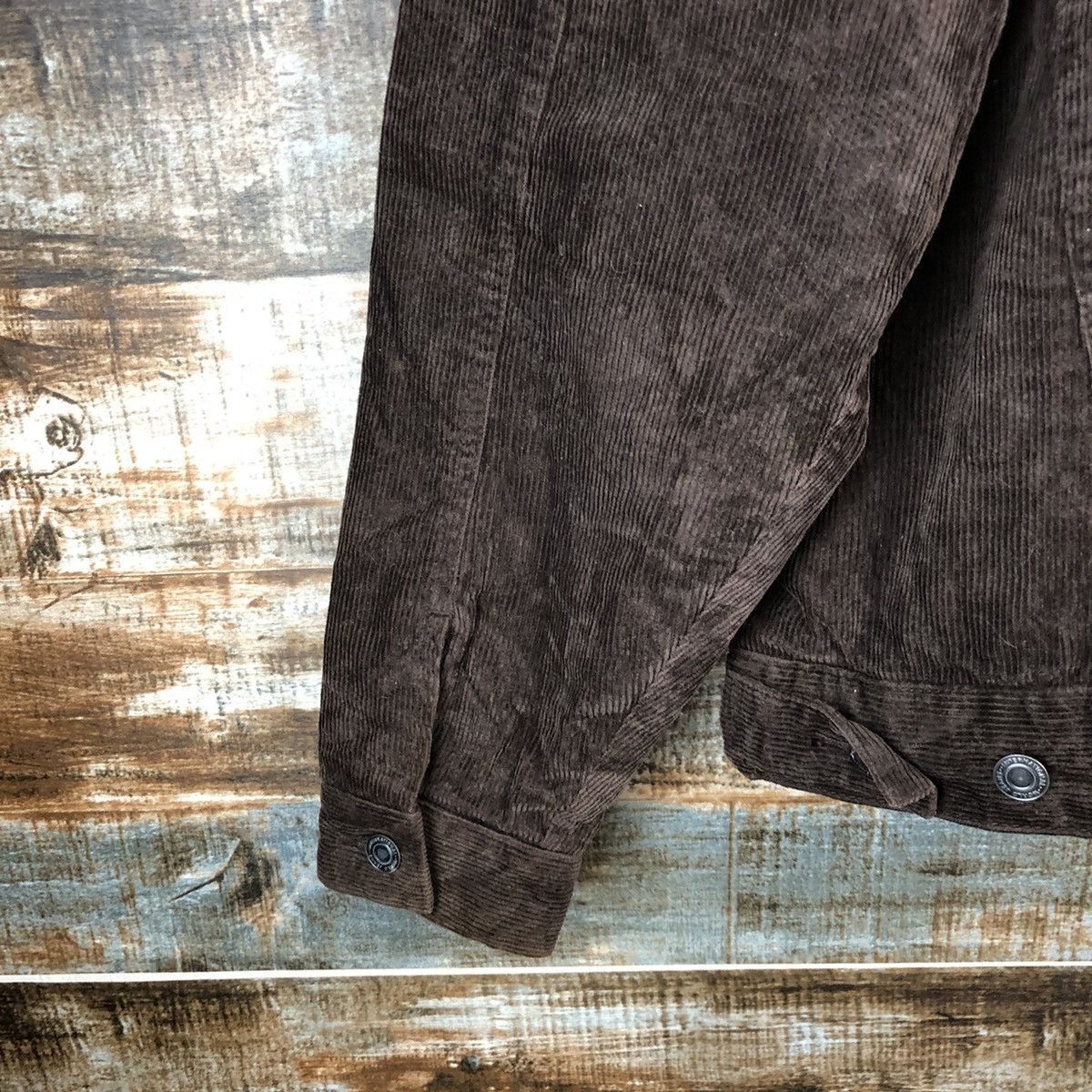 Uniqlo Uniqlo Dark Brown corduroy vintage jacket #A1527 Size US M / EU 48-50 / 2 - 13 Thumbnail