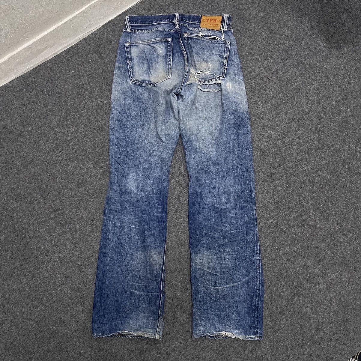 The Flat Head The Flat Head Selvedge Distressed Jeans Size US 30 / EU 46 - 8 Thumbnail