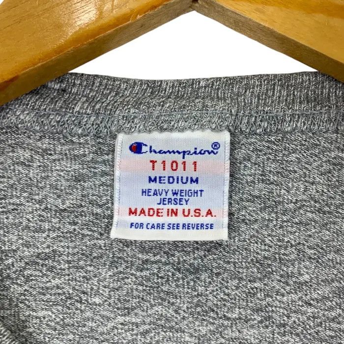 Champion Vintage CHAMPION HEAVY WEIGHT JERSEY Rayon Tee Shirt Size M / US 6-8 / IT 42-44 - 7 Thumbnail