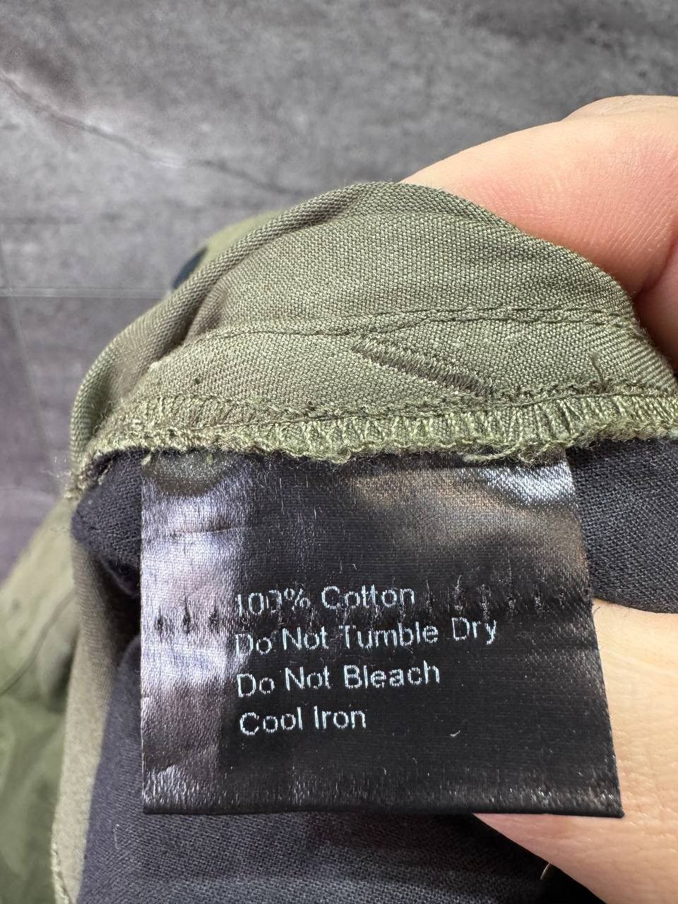 Represent Clo. Represent Mens Cargo Trousers Joggers Khaki Zipped Pockets Size US 32 / EU 48 - 17 Thumbnail