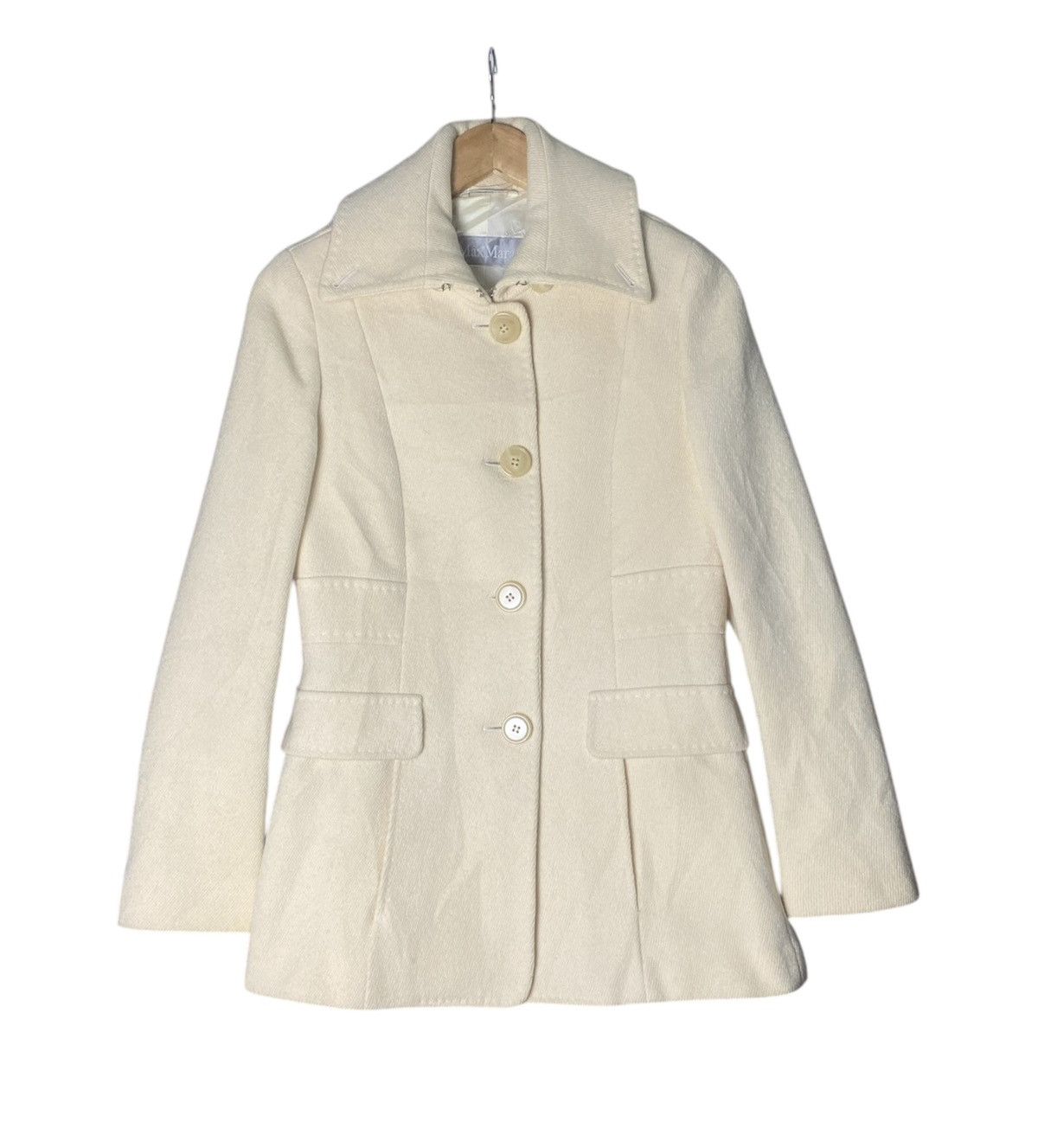 Max Mara Vintage Max Mara Wool Jacket Size M / US 6-8 / IT 42-44 - 1 Thumbnail