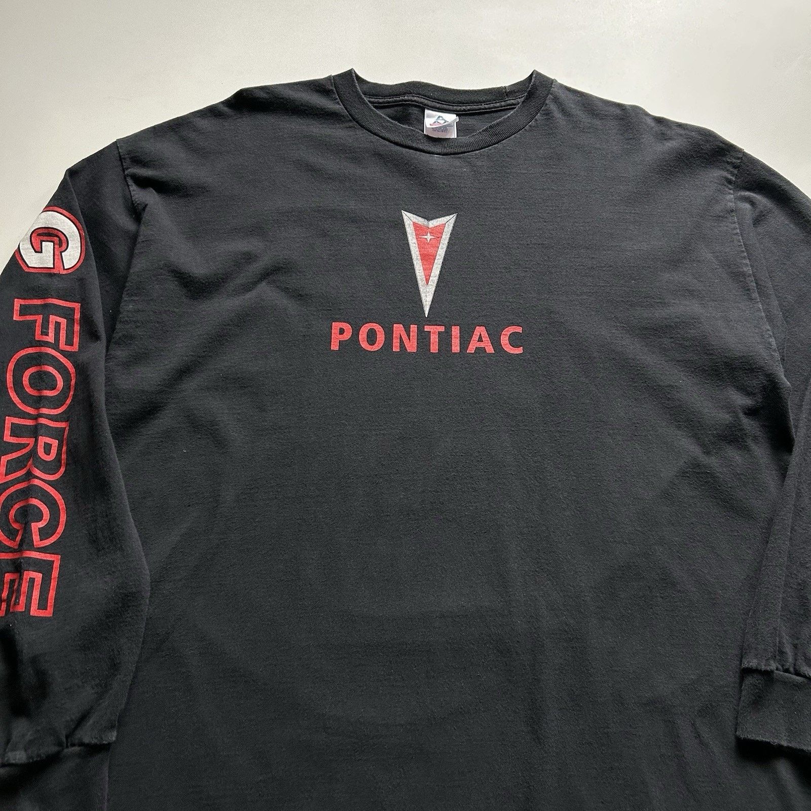 Ford × Vintage Vintage Y2K Pontiac T Shirt Long Sleeve 2XL Promo Graphic Size US XXL / EU 58 / 5 - 2 Thumbnail