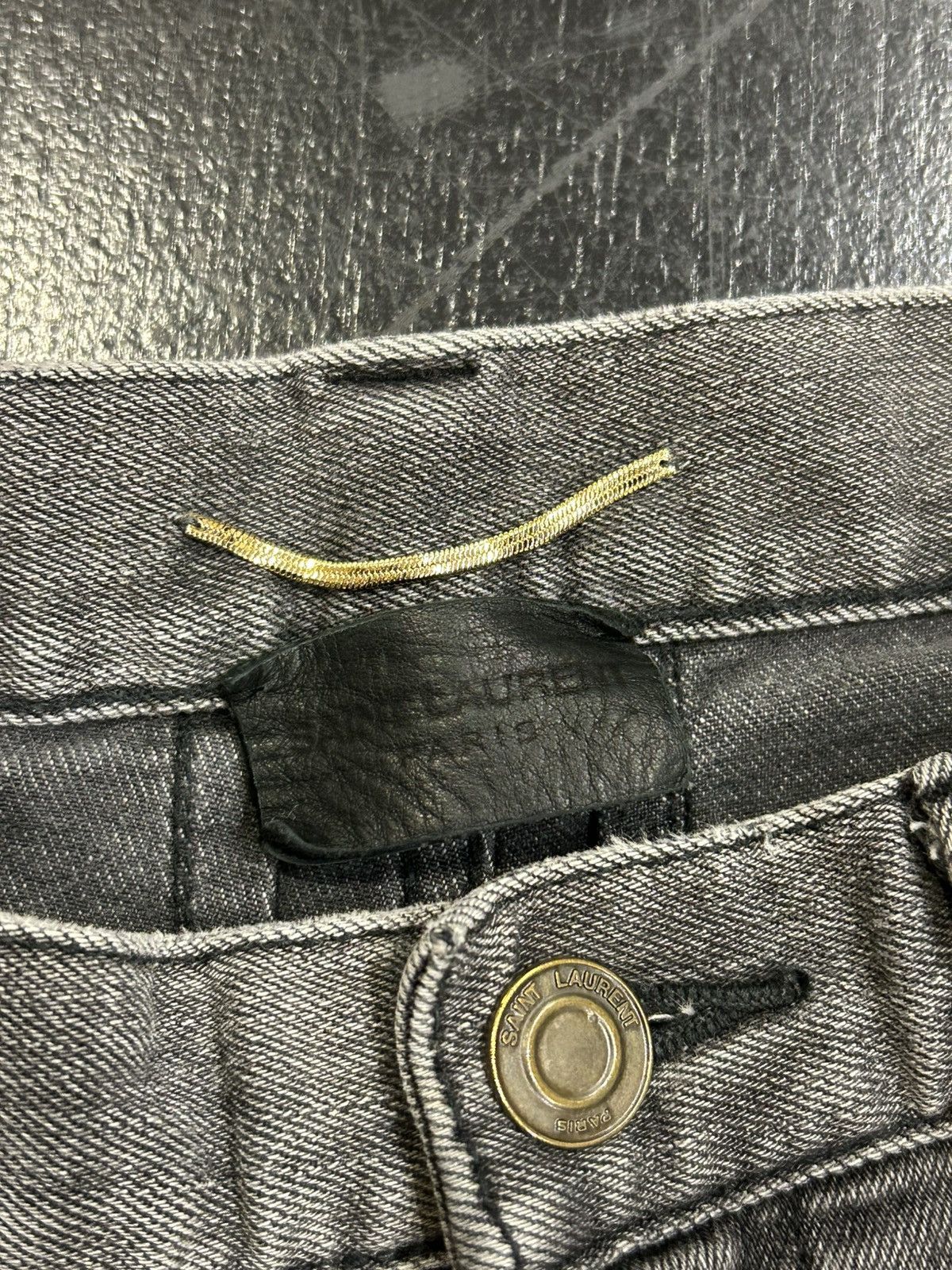 Saint Laurent Paris Saint Laurent Skinny Jean Size US 29 - 3 Thumbnail