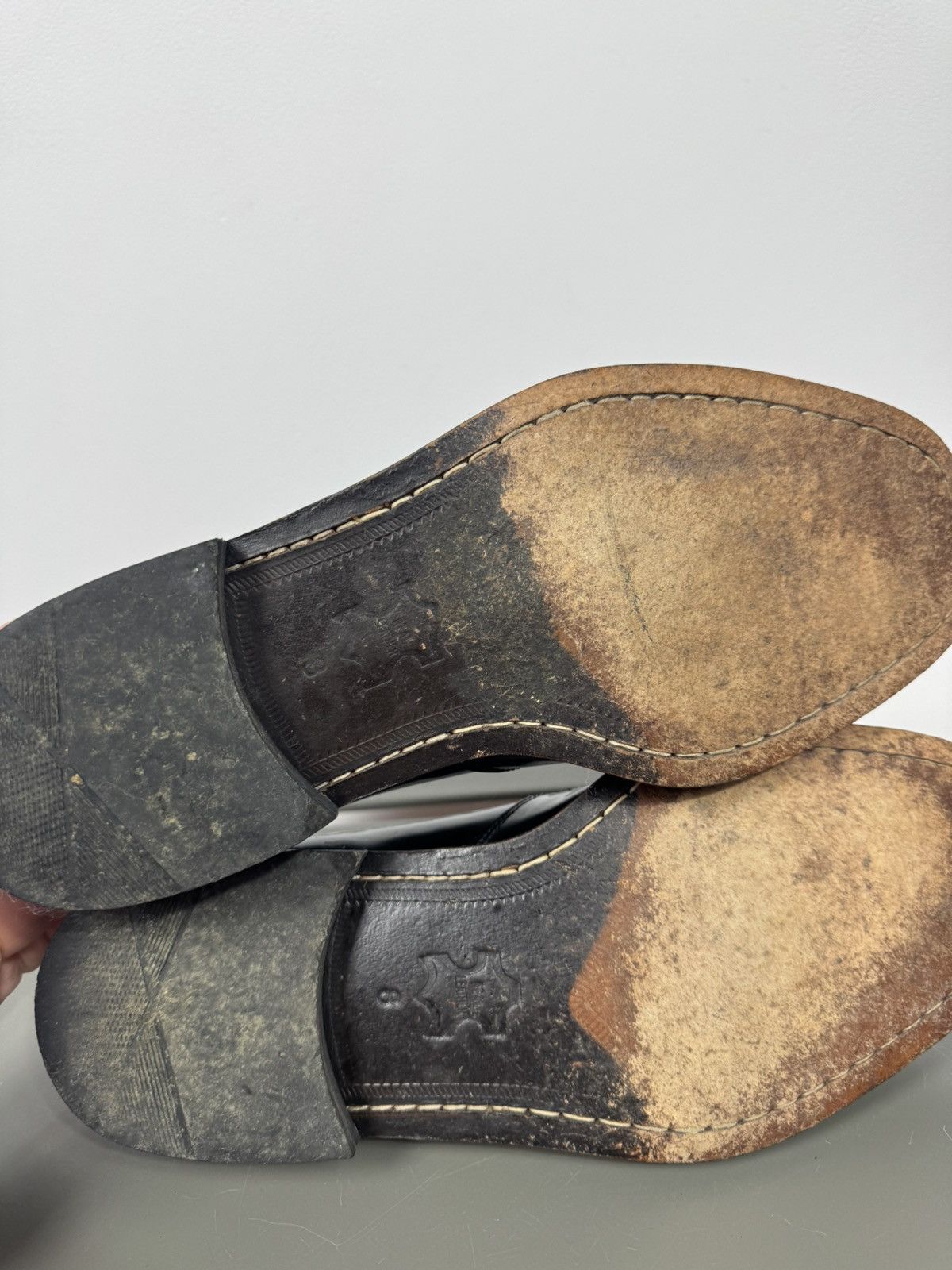 Other Vintage Black Leather Derby Shoes Men’s US 8 Classic Minimal Size US 8 / EU 41 - 13 Thumbnail