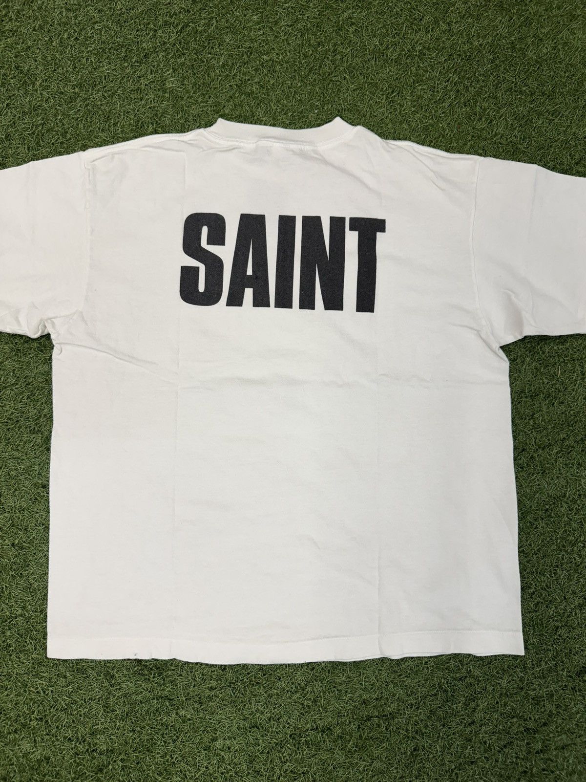 Saint Michael Saint Michael Friends T-Shirt Size US M / EU 48-50 / 2 - 2 Thumbnail
