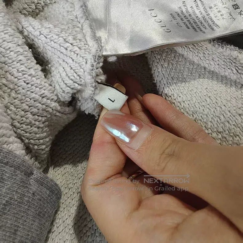 Gucci Gucci Grey hooded zipper jacket Size US L / EU 52-54 / 3 - 4 Thumbnail