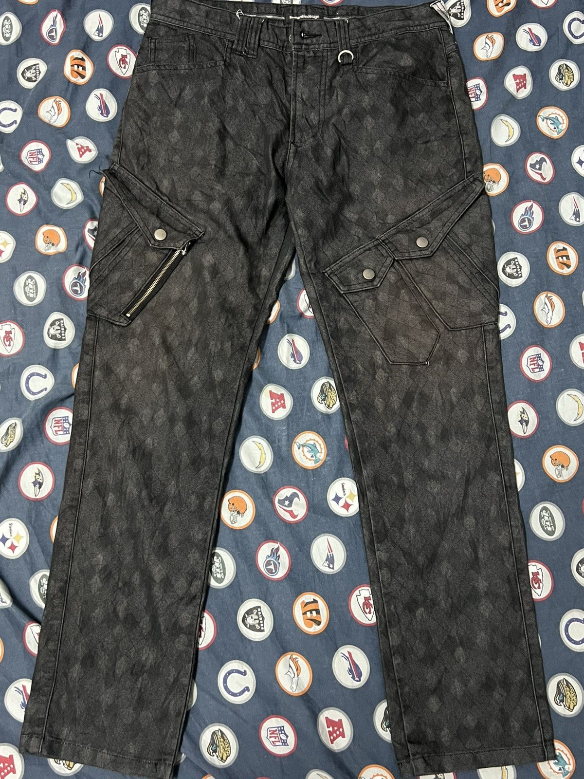 Japanese Brand Seditionaries Semantic Design punk tactical pants abstract Size US 28 / EU 44 - 1 Thumbnail