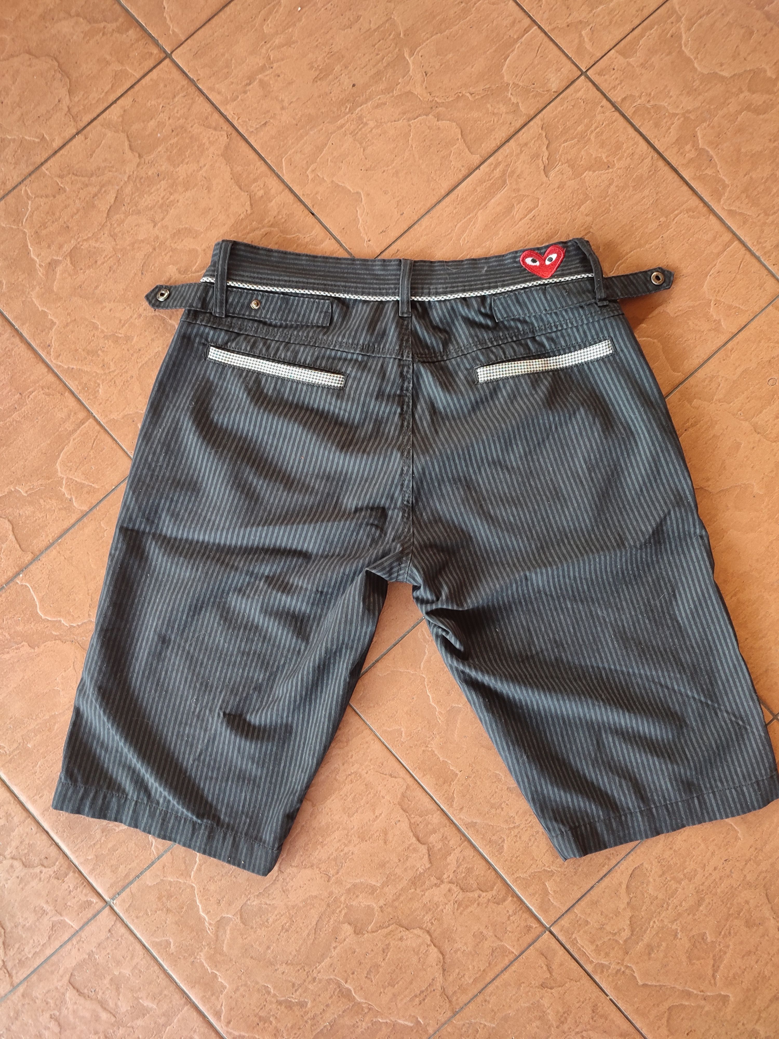 Comme des Garcons PLAY Play Comme des Garcons Striped Shorts Size 32 Size US 32 / EU 48 - 3 Thumbnail