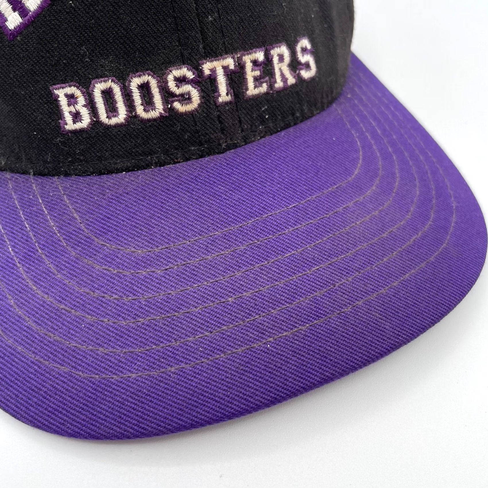 Vintage VINTAGE Riordan Boosters Hat Cap Mens Black Embroidered Logo Baseball High School Size ONE SIZE - 2 Thumbnail