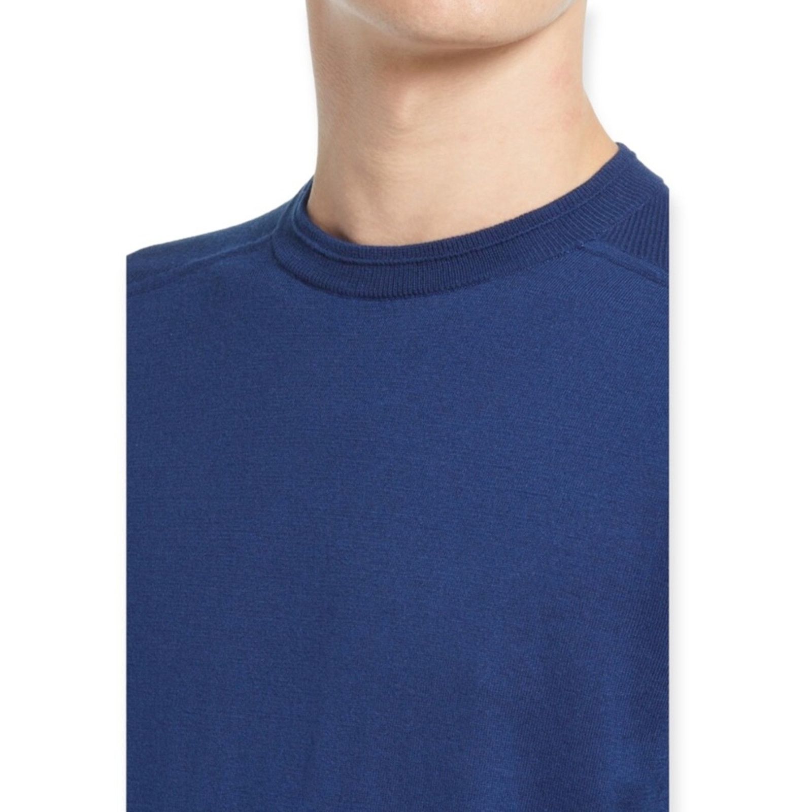Ted Baker Ted Baker Sandkas Blue Crewneck Sweater Size 7 (3X) NWT $149 Size US XXL / EU 58 / 5 - 9 Thumbnail