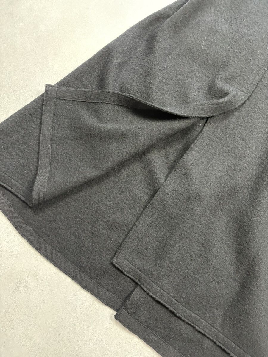 Rundholz Rundholz Wool Long Zip Coat Black Avant Garde Jacket M Size M / US 6-8 / IT 42-44 - 24 Thumbnail