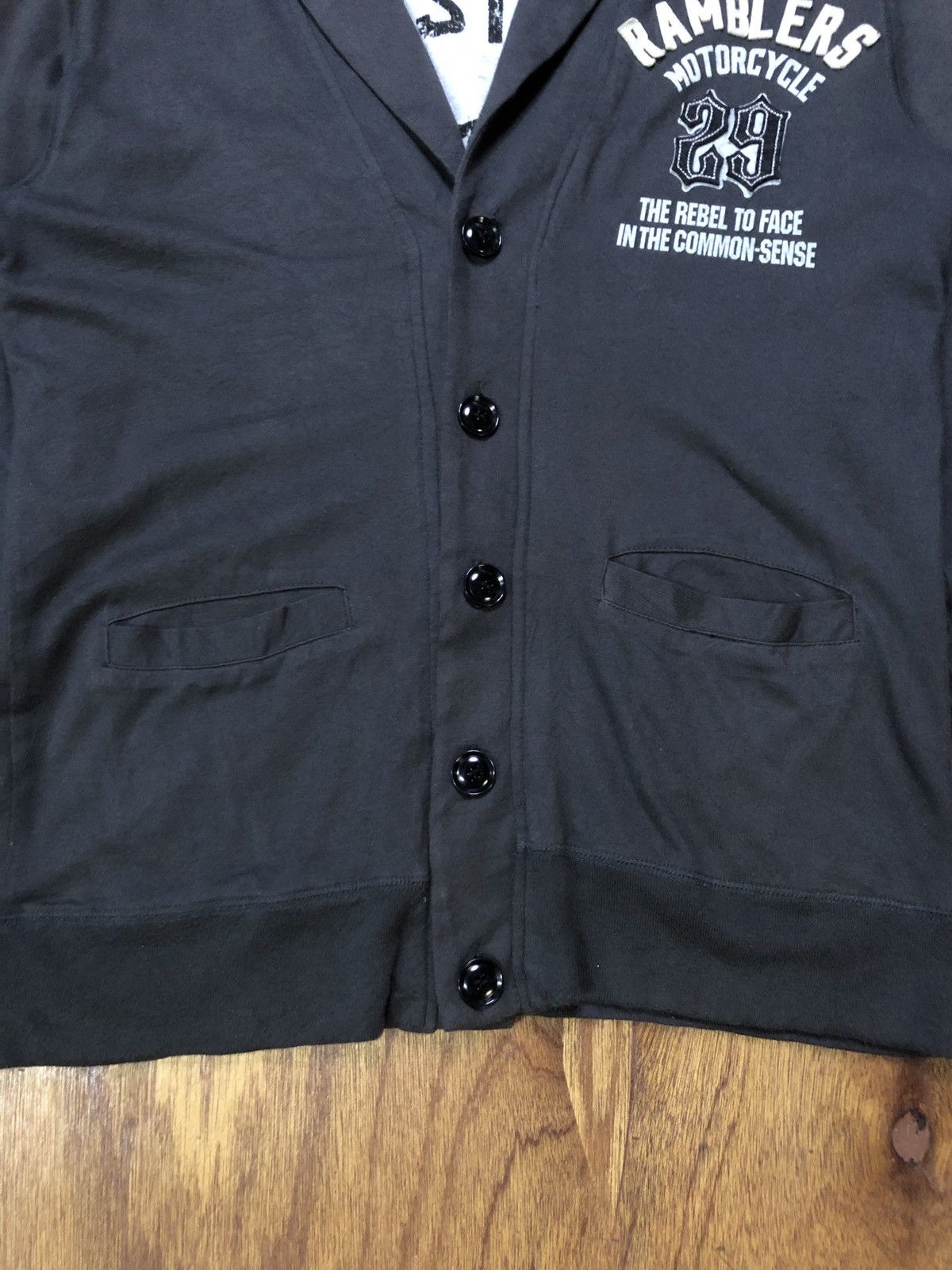20471120 × Japanese Brand 291295 Homme Cardigan Size US M / EU 48-50 / 2 - 6 Thumbnail
