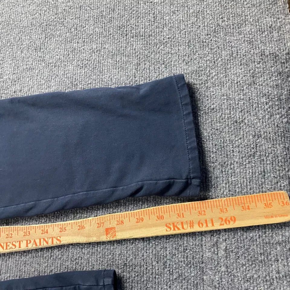 Other Swet Tailor Pants Men's 29x32 Blue Chino Regular Fit Cotton Size US 29 - 4 Thumbnail